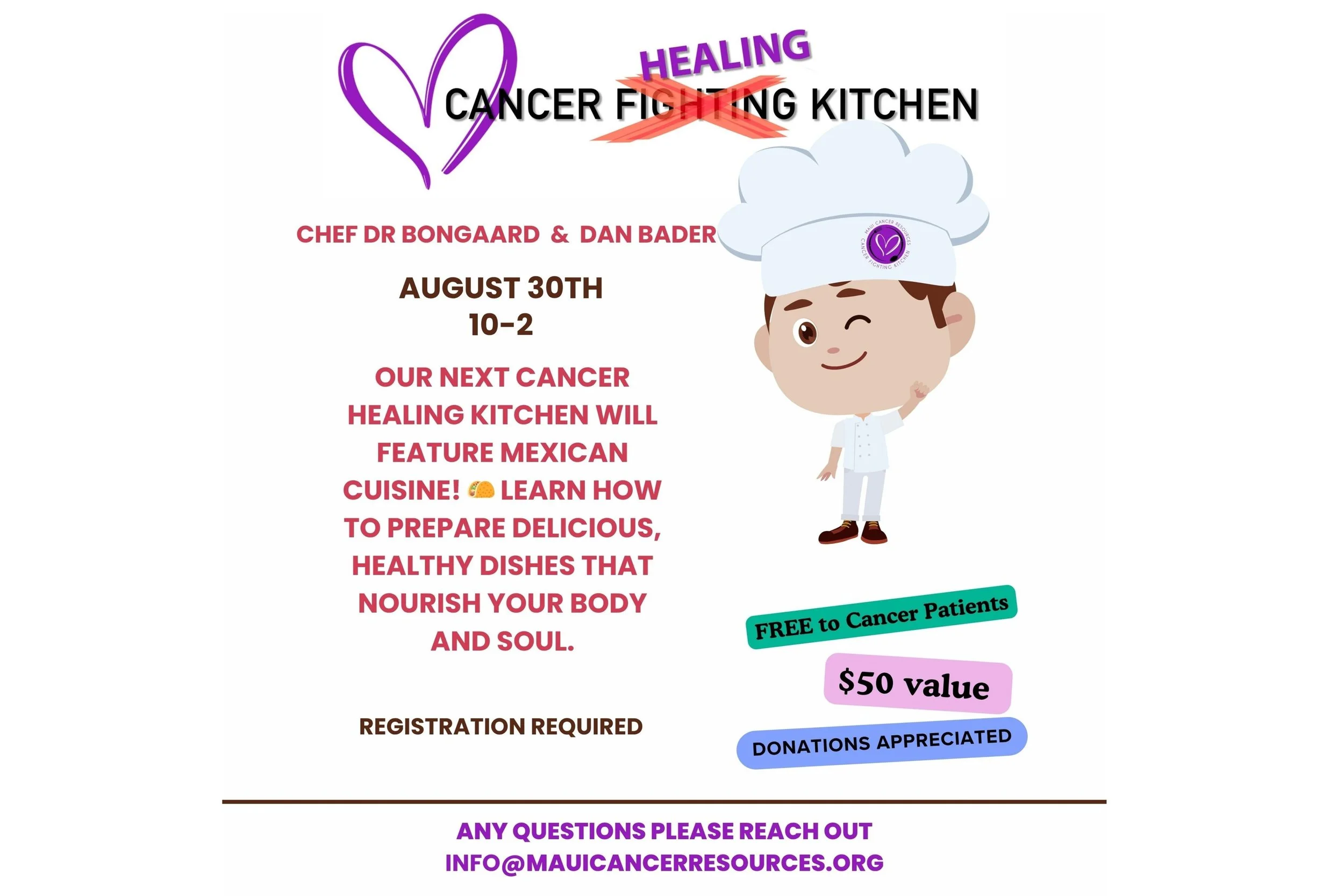 CANCER HEALING KITCHEN