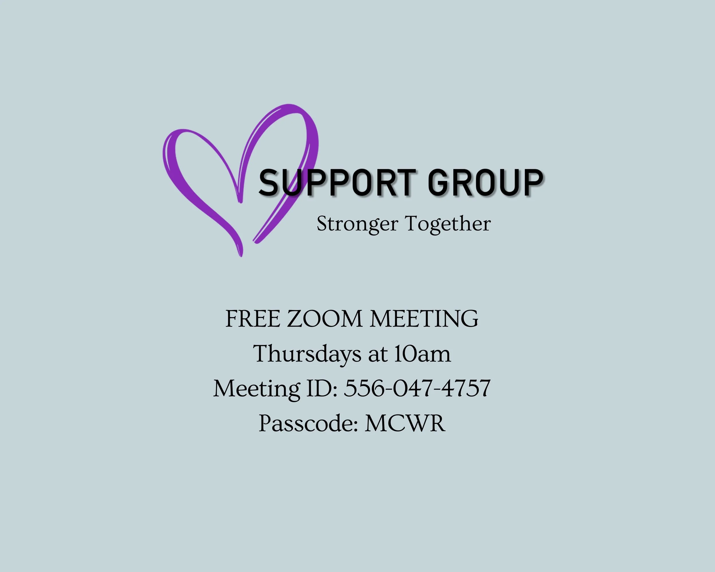 Support Group - Stronger Together