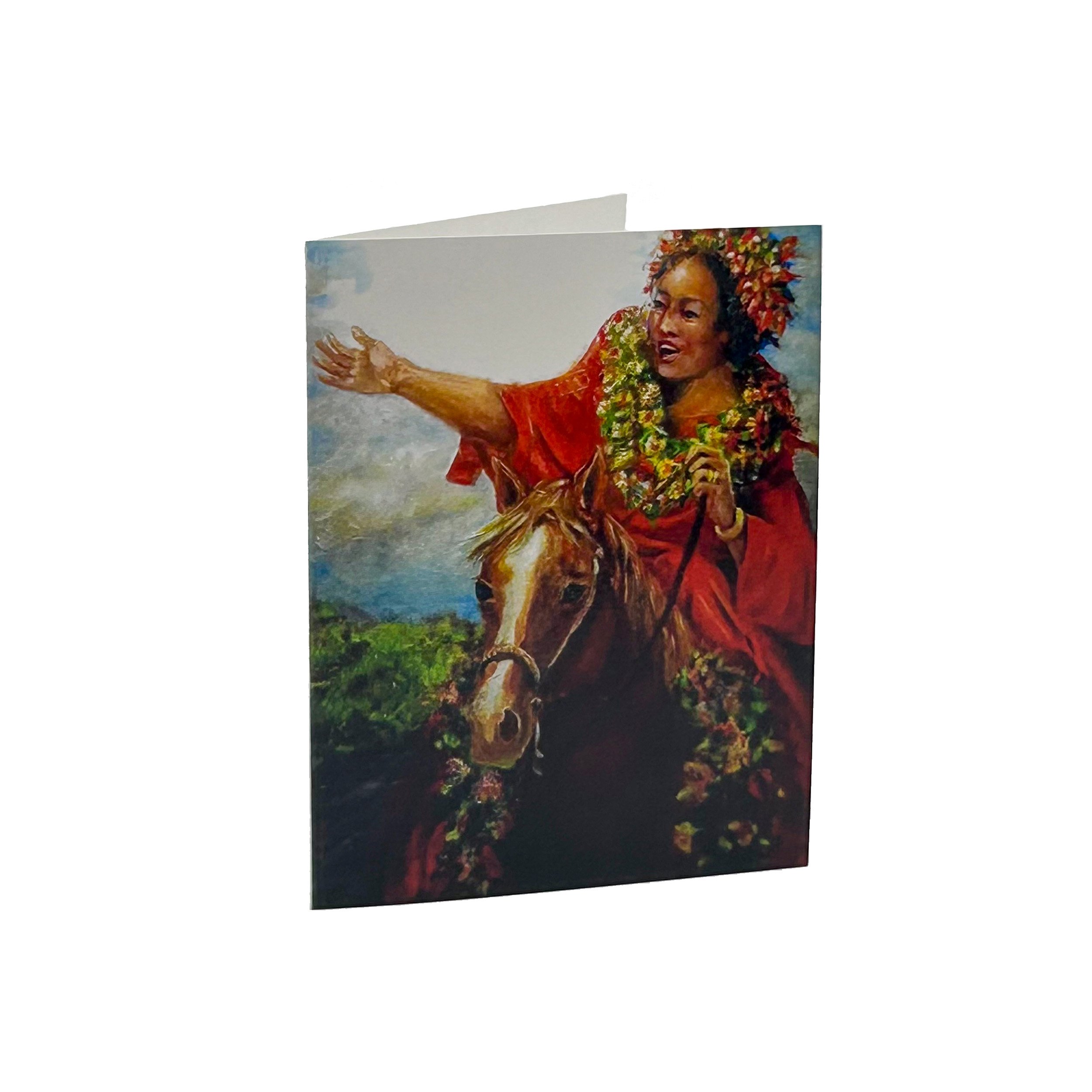 Pele The Fire Goddess - Greeting Cards