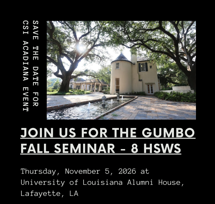 Gumbo Fall Seminar