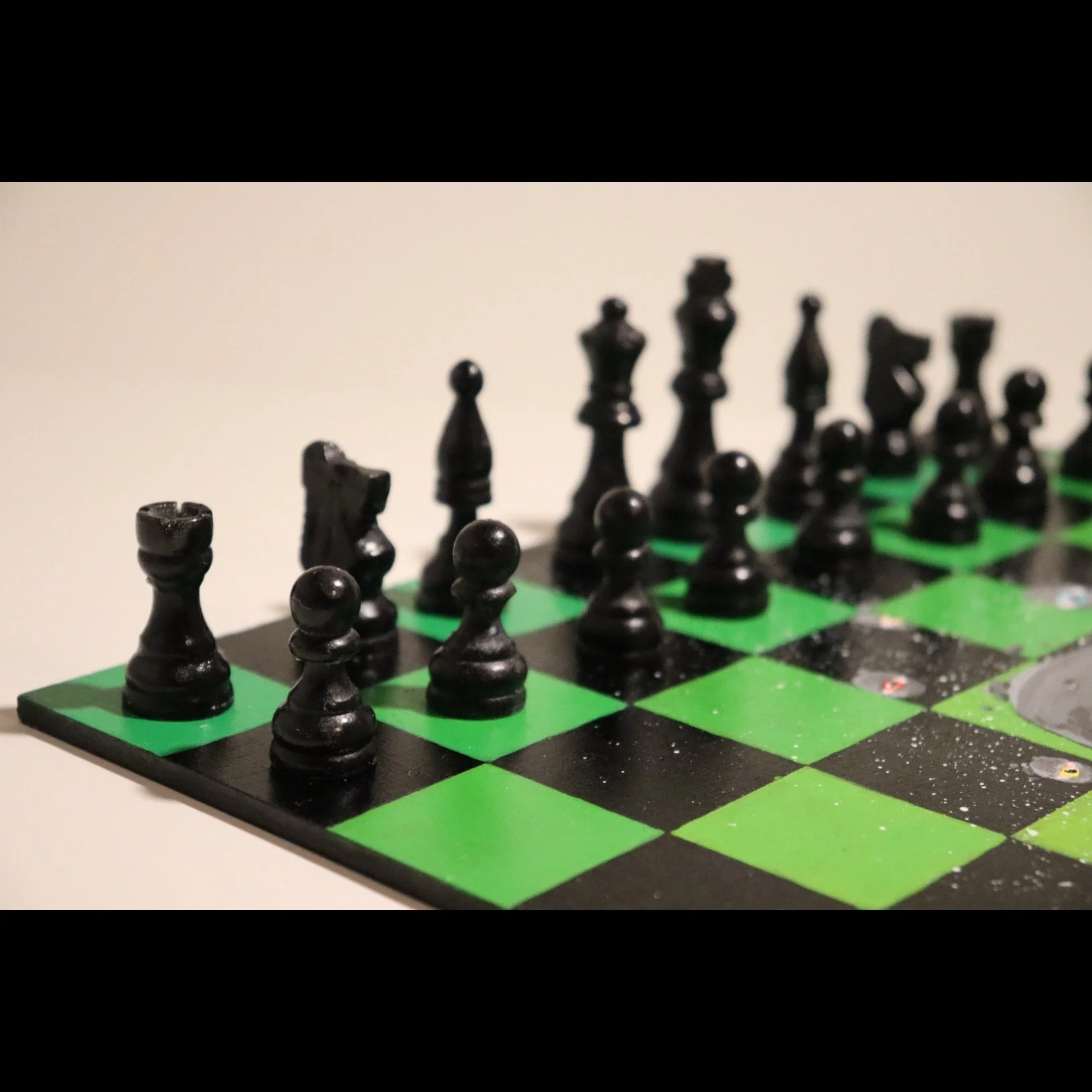 Untitled Custom Chessboard
Acrylic, wood, resin