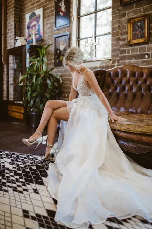 ivory lane dress Abby Lane 97178CL Bridal Dress main image 1
