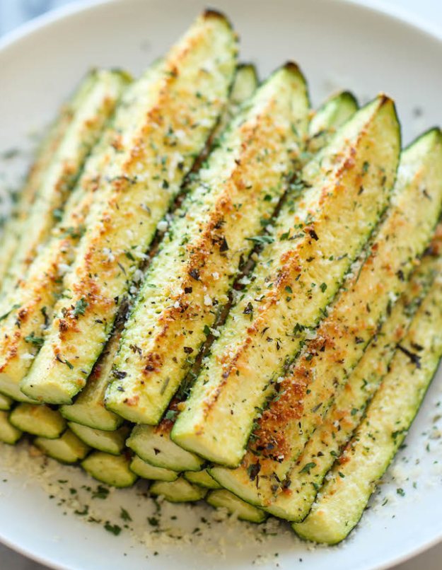 Baked Parmesan Zucchini