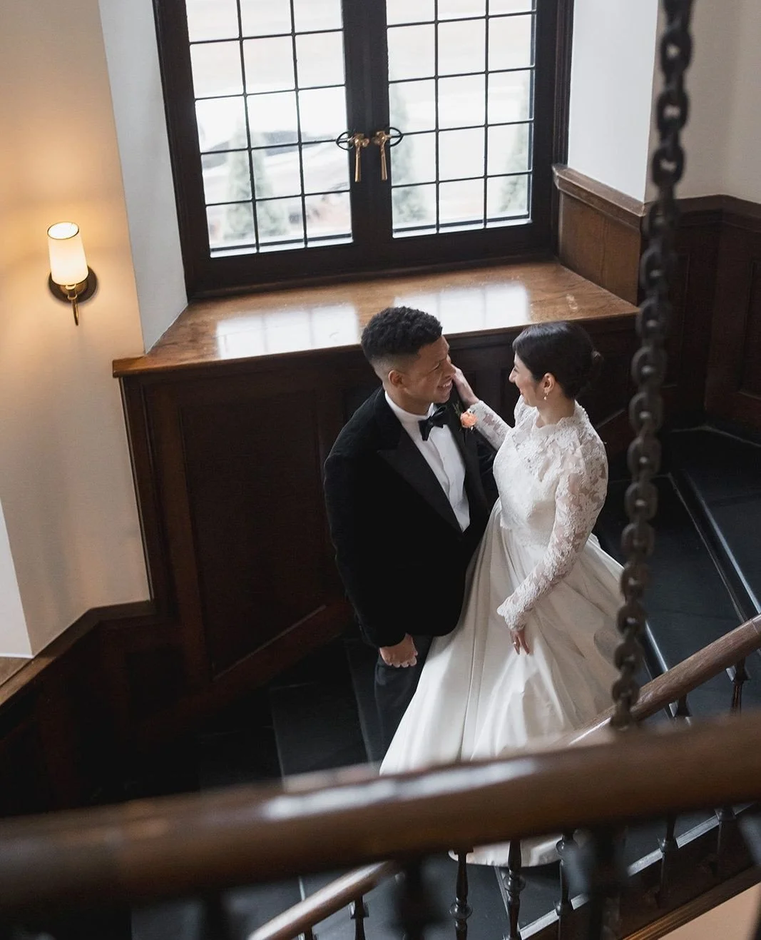It's hard to believe it's been a full year since this beautiful couple got married! Their stunning Minneapolis Club wedding was a perfect representation of their classic style. Happy anniversary, Libby and Josh!⁠