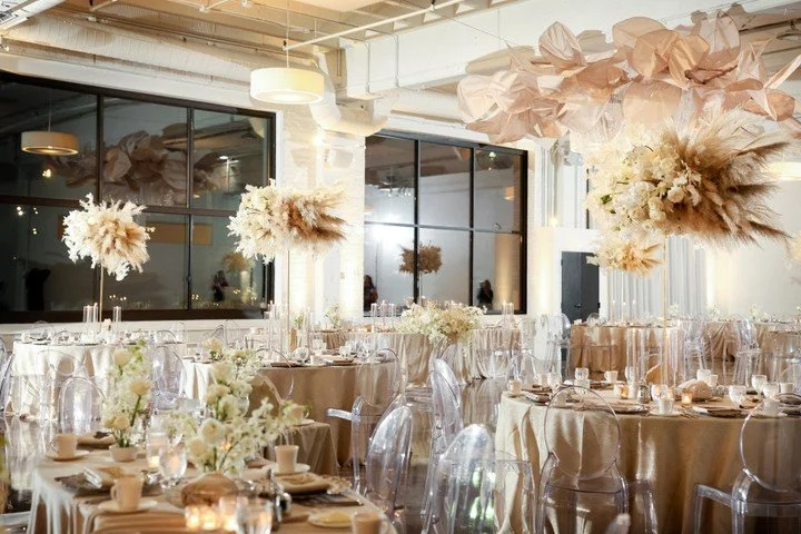 Excited to debut our third wedding for the Lehto/Gardner/Gamst family!  The textures and the soft neutral tones made this a showstopping event! ⁠
⁠
Planning | @stylearchitectsweddings⁠
Venue | @urbandaisyevents⁠
Photography | @andrewvickphotography⁠
