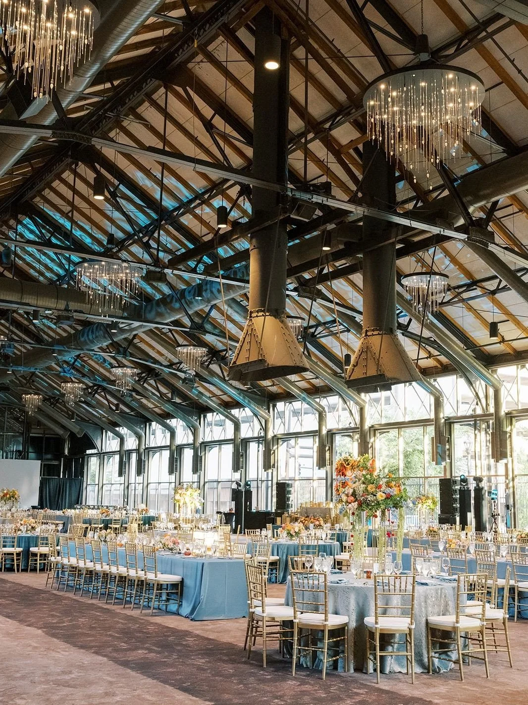 Amanda and Paras&rsquo;s wedding weekend deserves two posts as we celebrate their first anniversary! Their energetic ceremony and reception paired a rich blue base with bright, vibrant florals, bringing Indian traditions together with a modern aesthe