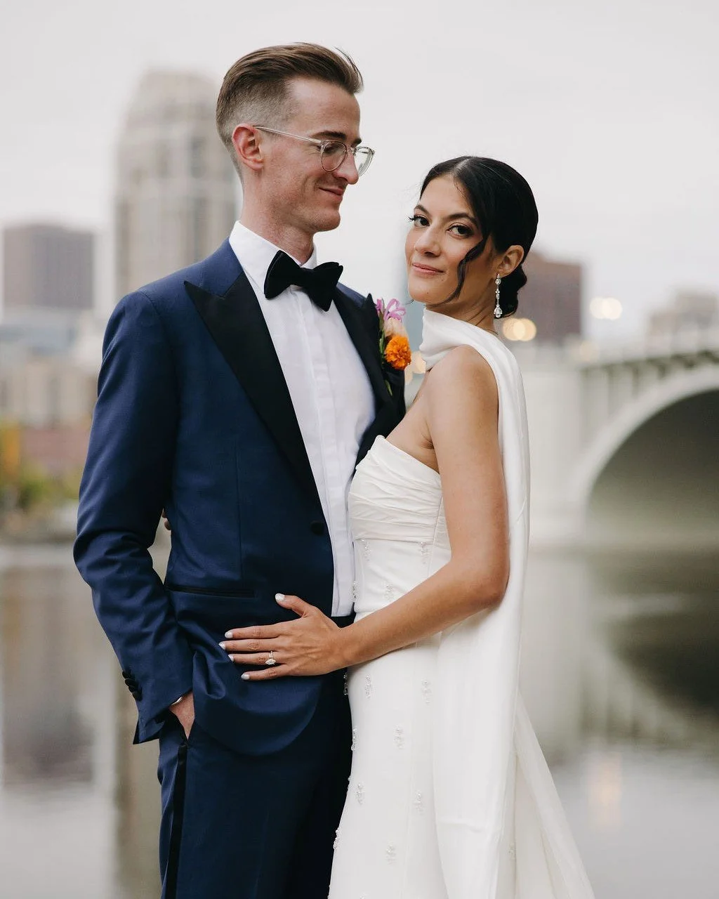 Happy First Wedding Anniversary, Meera &amp; Parker! Their wedding was vibrant, energetic, and a party to say the least. From celebrating Meera&rsquo;s heritage to incorporating Parker&rsquo;s love for basketball at his alma maters and their shared l
