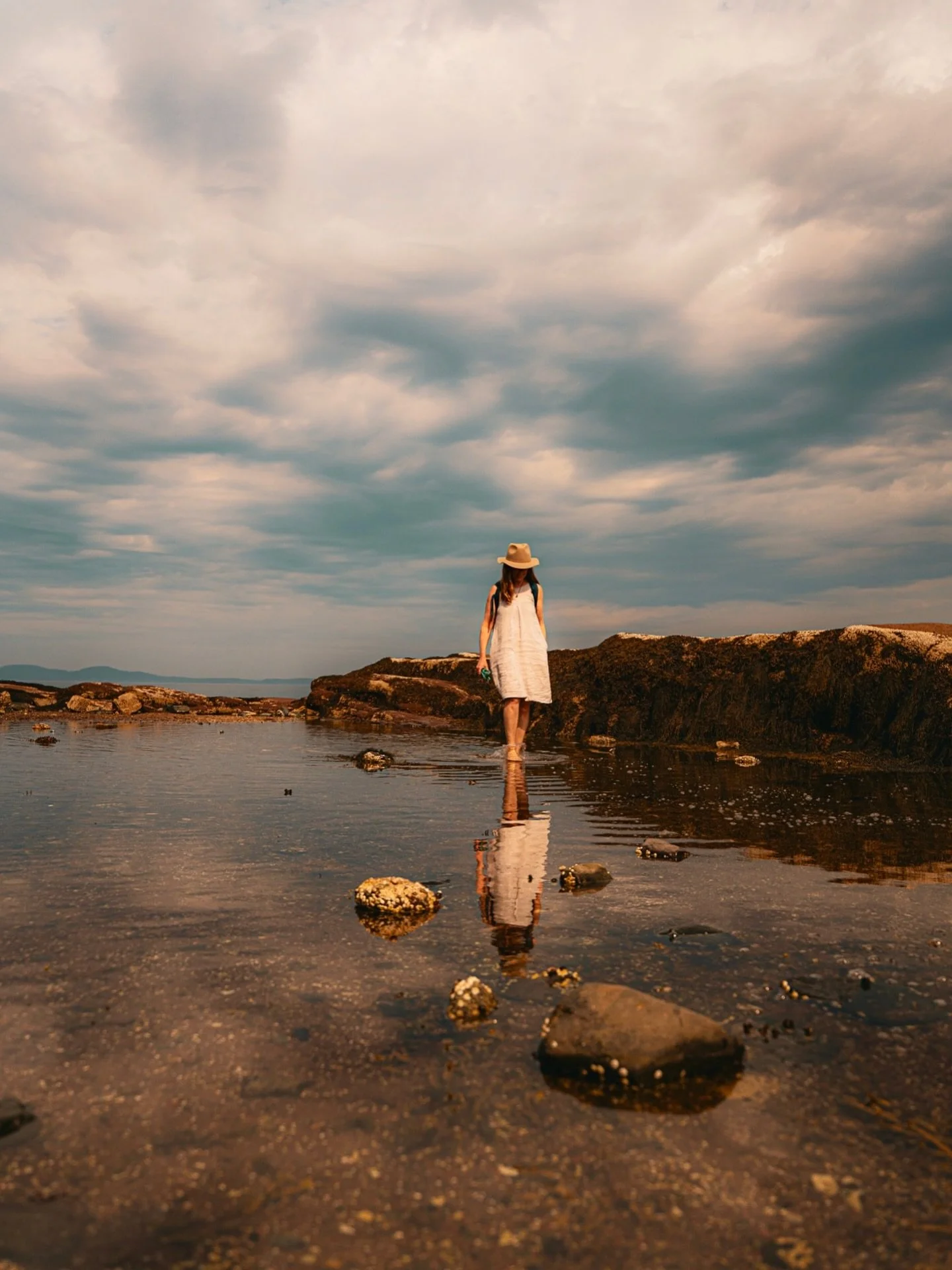 Tide pool queen&hellip; Ministers Island,NB.