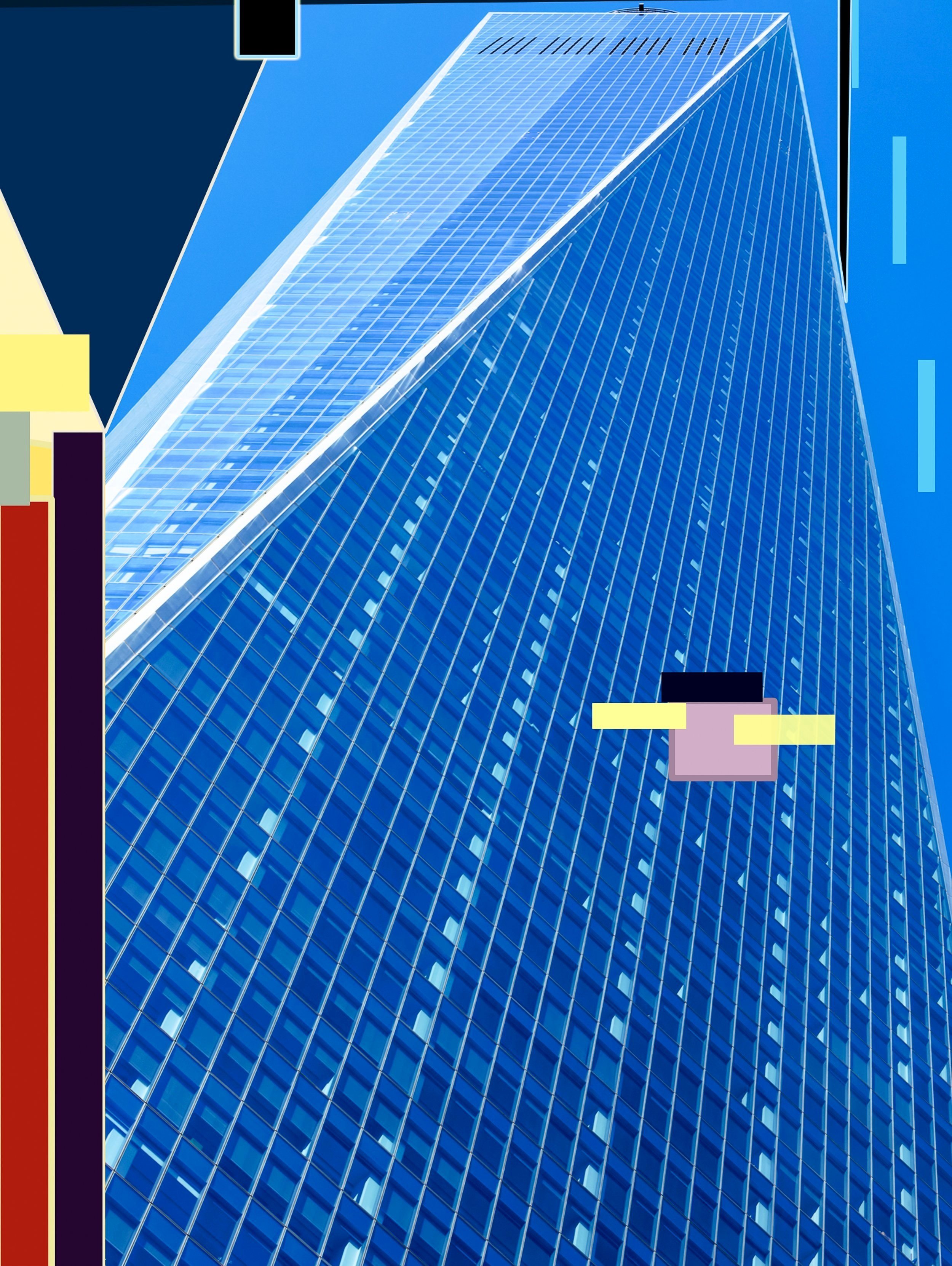 Exploring Recomposition No. 24: A photograph of One World Trade Center