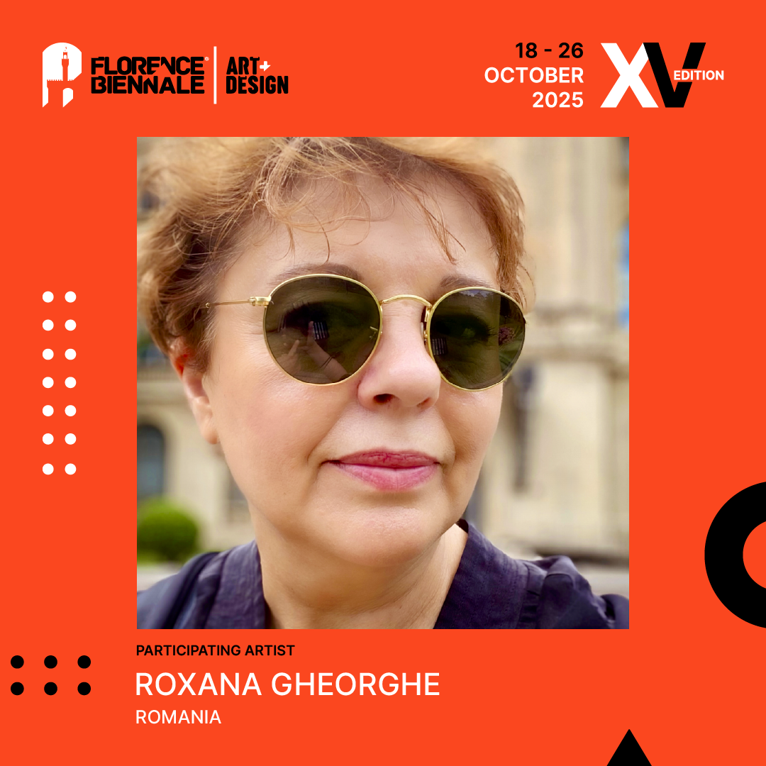 Participant at the Florence Biennale 2025.