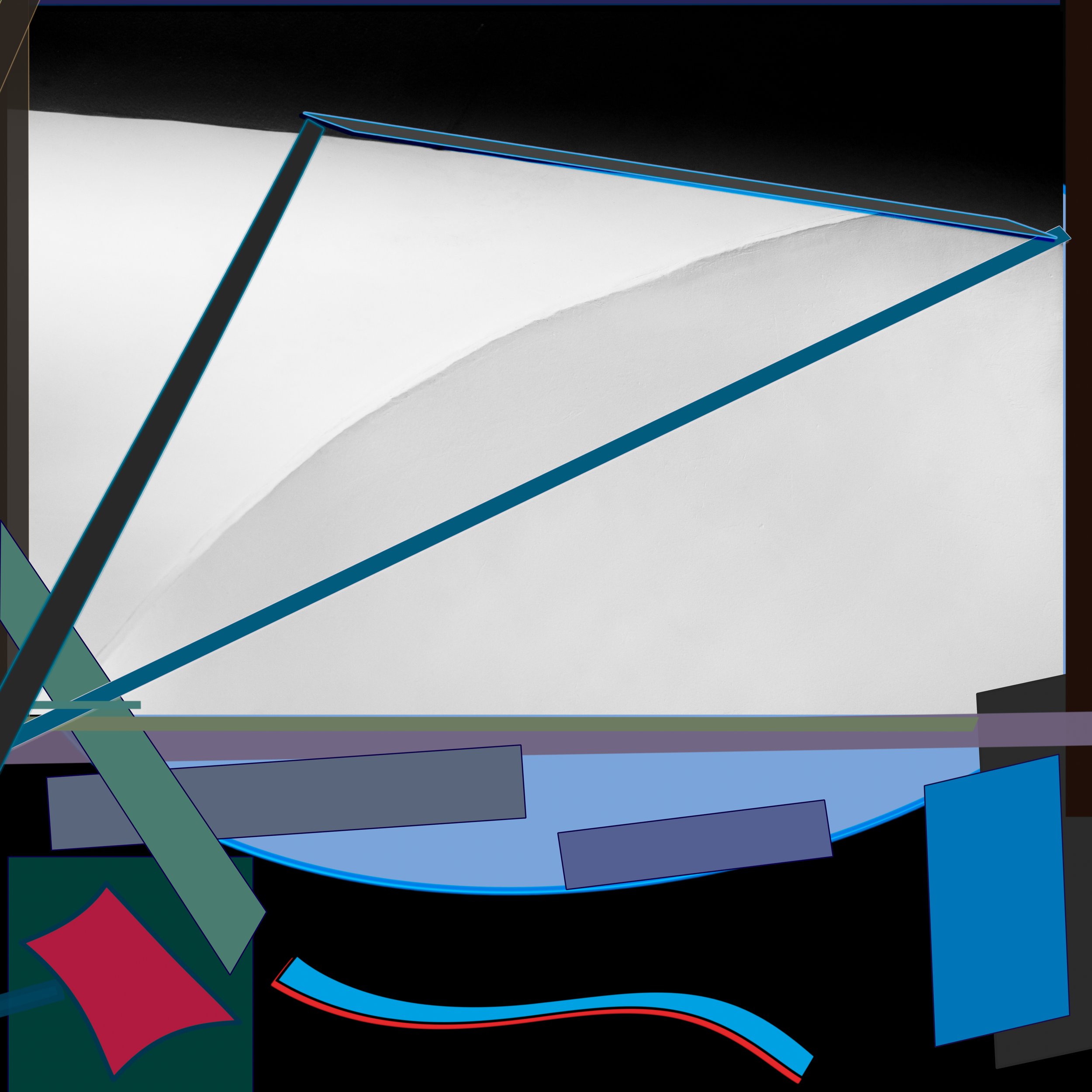 Exploring Recomposition No. 21: An Abstract Take on the Oculus landmark.
