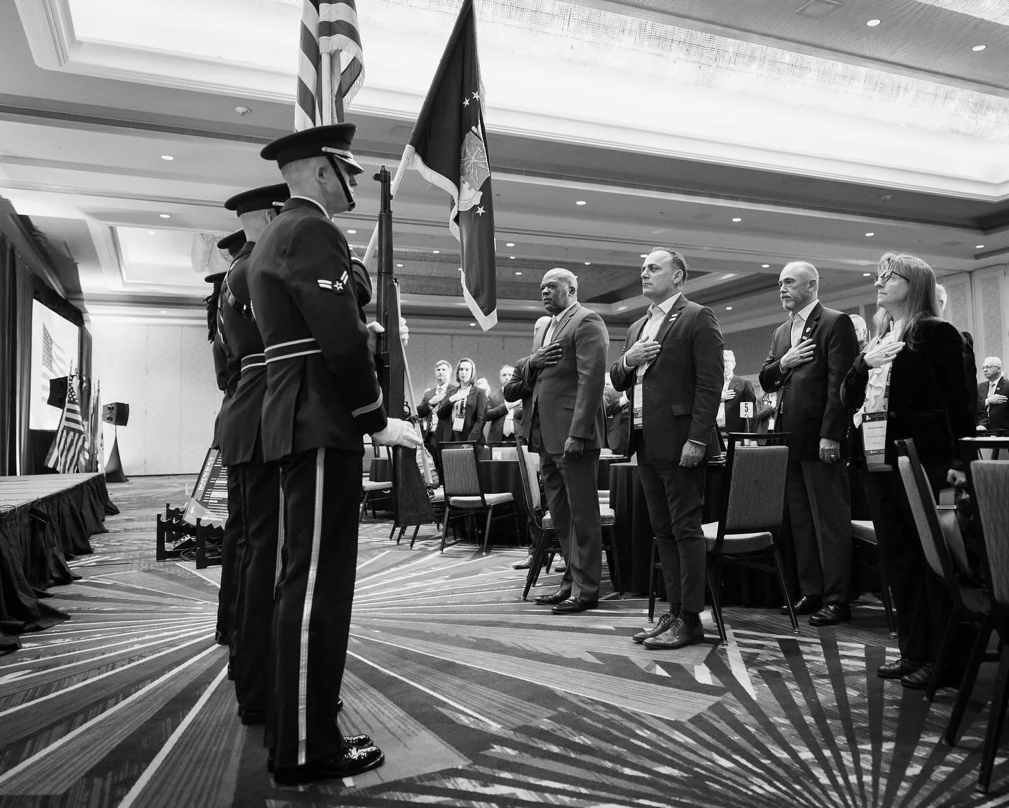 Color guard - 2025 National Security Summit