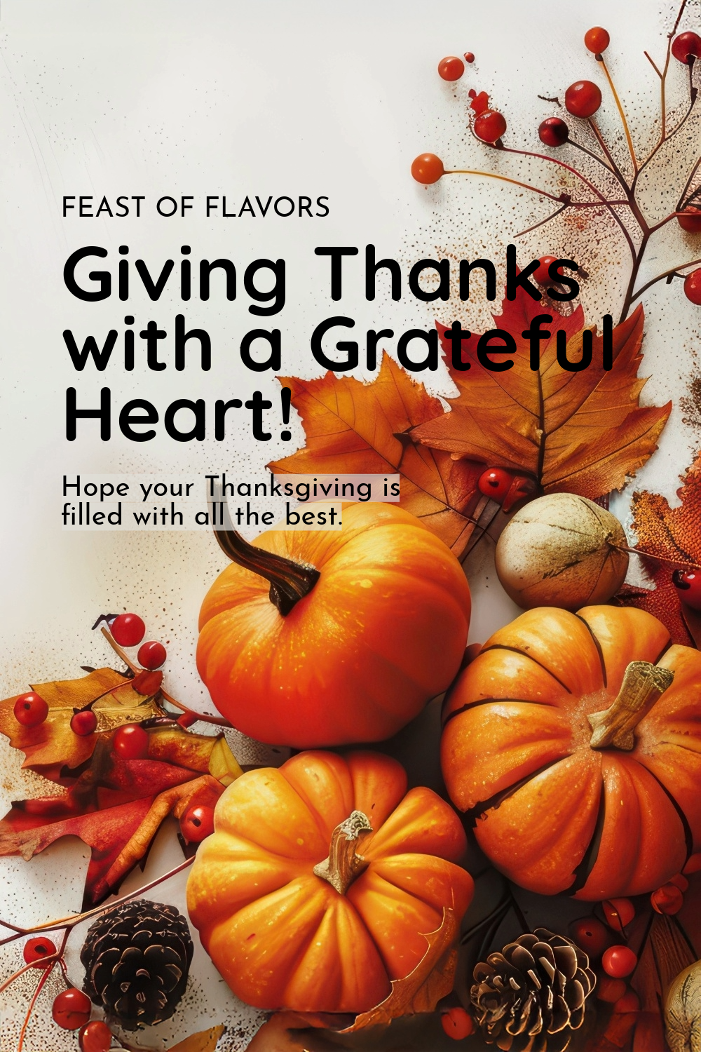 Giving Thanks Digital Thanksgiving Day Card | Animated | Instant Download