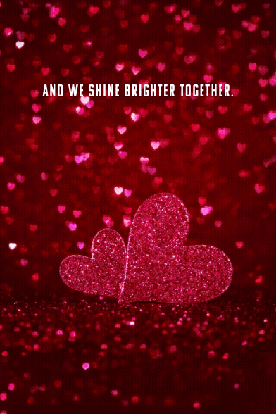 Glitter & Glam Happy Valentine's Day Digital Holiday Card