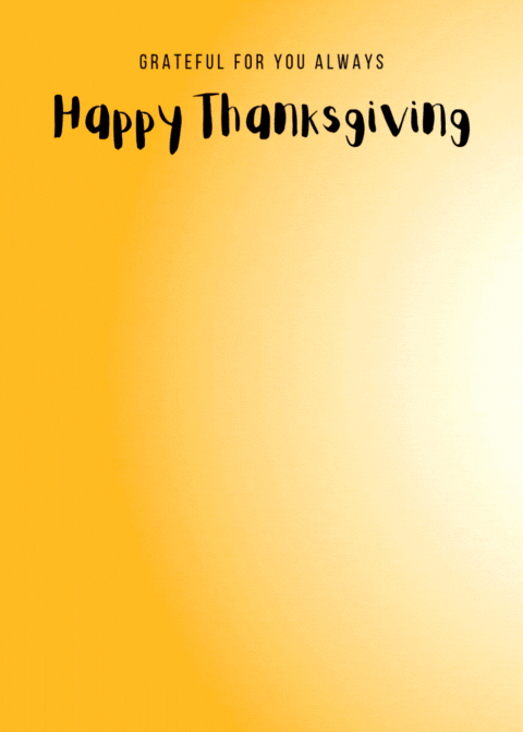 Thanksgiving Digital Holiday Card | 5x7 | 1080x1920 | Animated | Instant Download