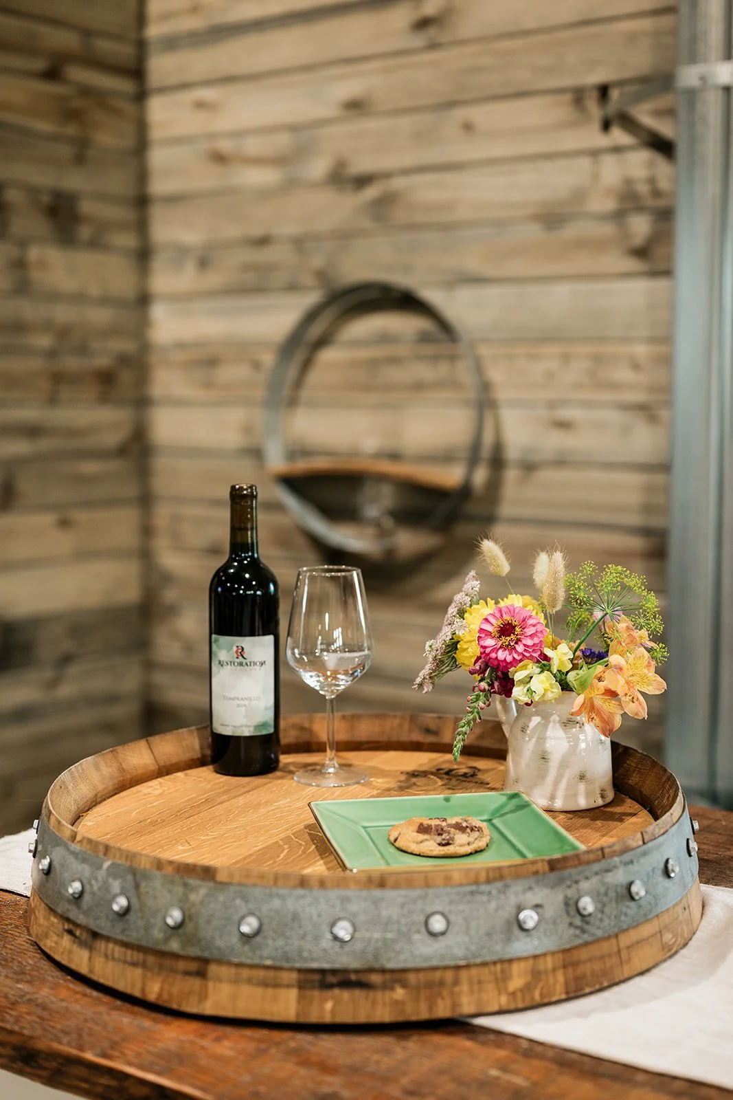 Barrel Top Turntable