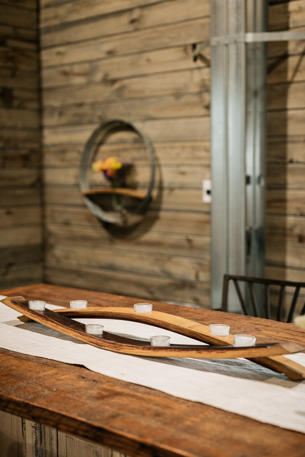 Double Stave Tea Light