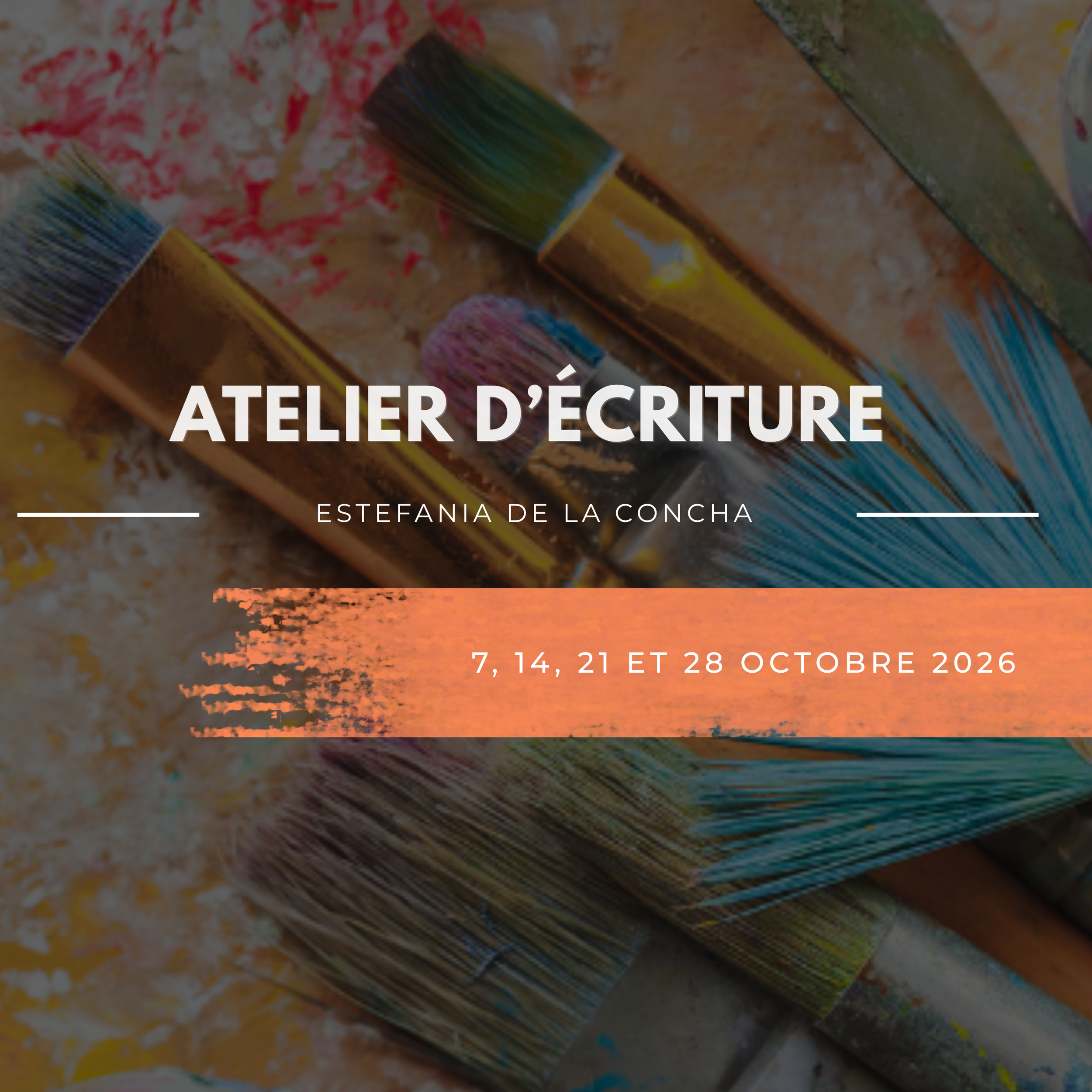 Atelier d'écriture - Nos histoires, notre communauté