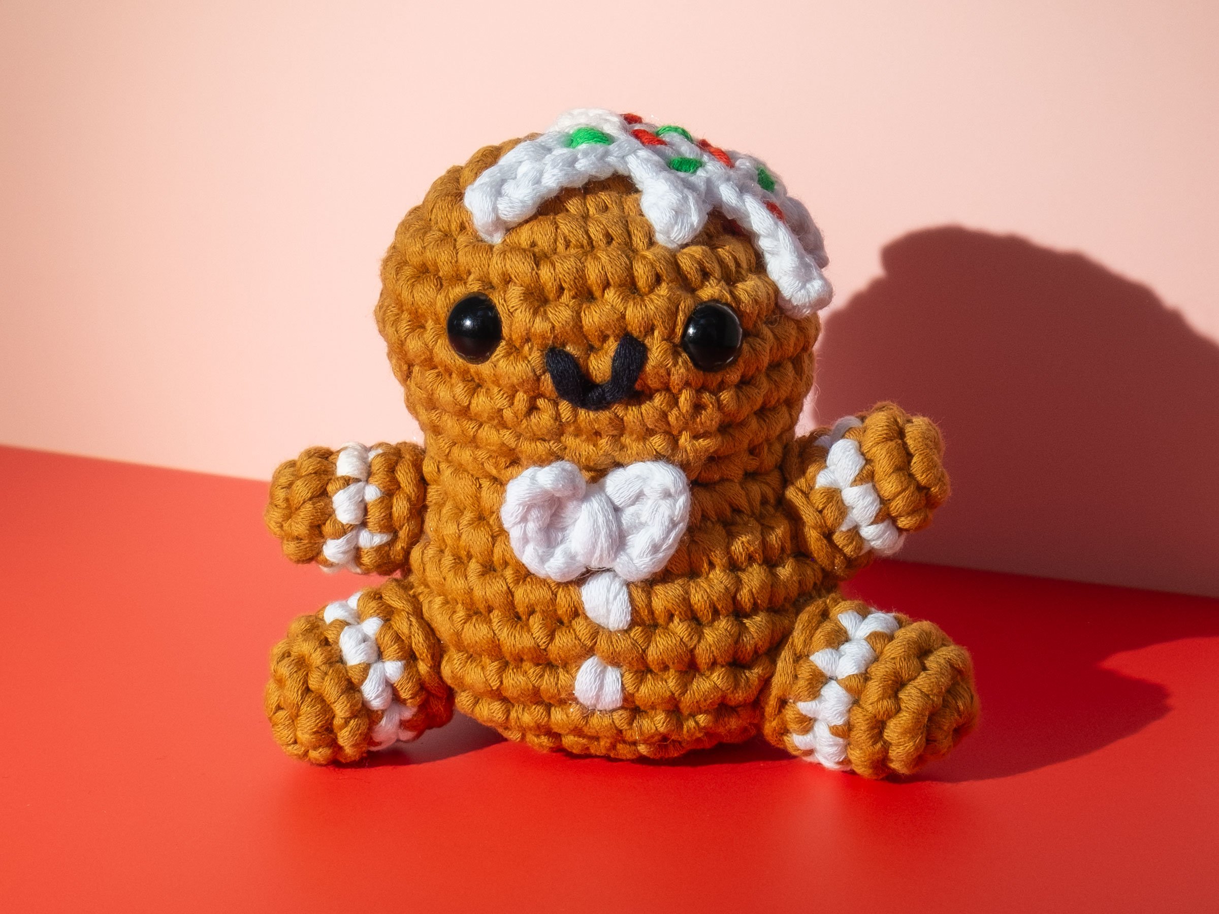 Gerry the Gingerbread Man, a Free Crochet Pattern — Knot Trying