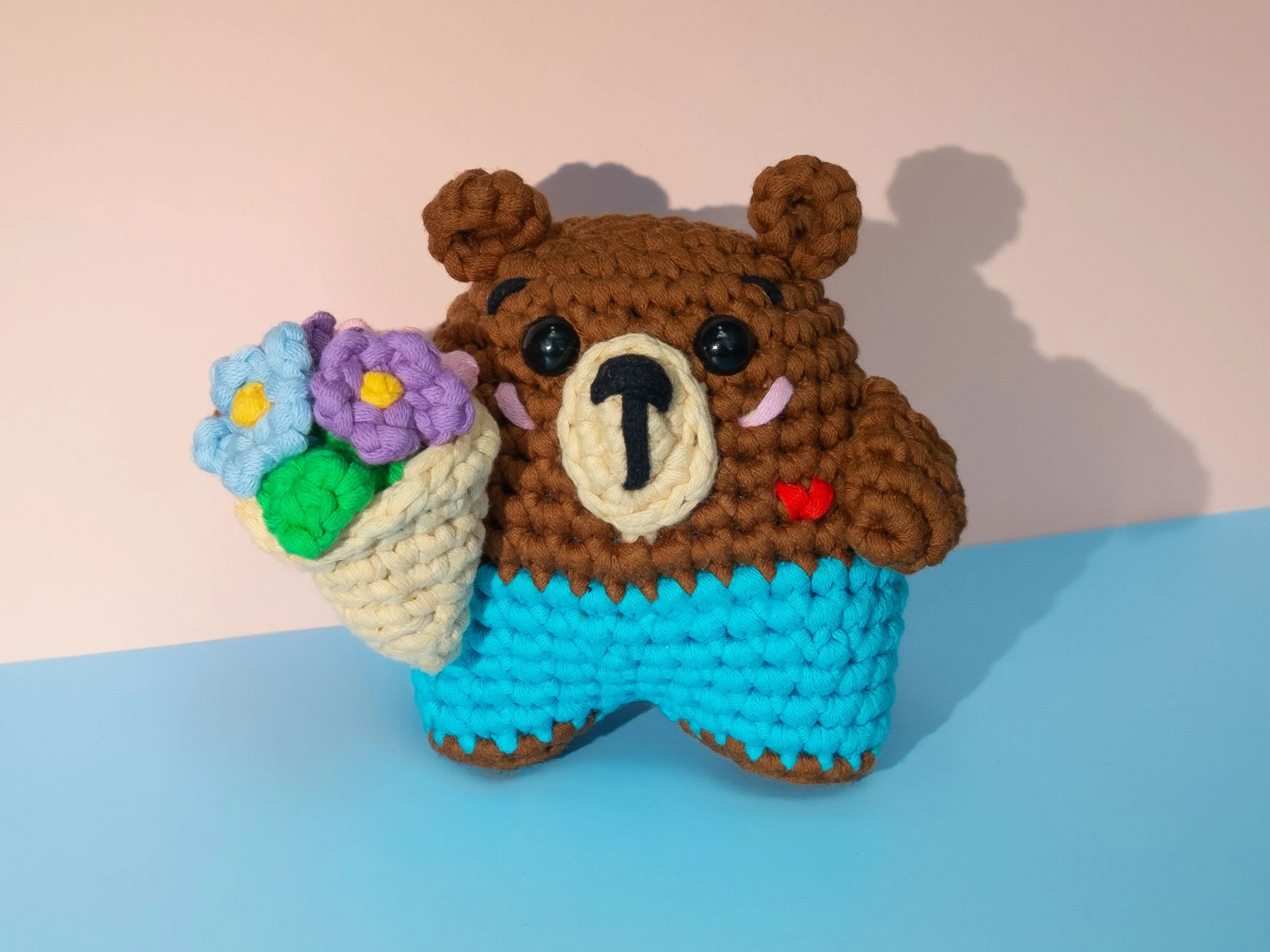 Jordy the Bear Hug, a Crochet Pattern — Knot Trying