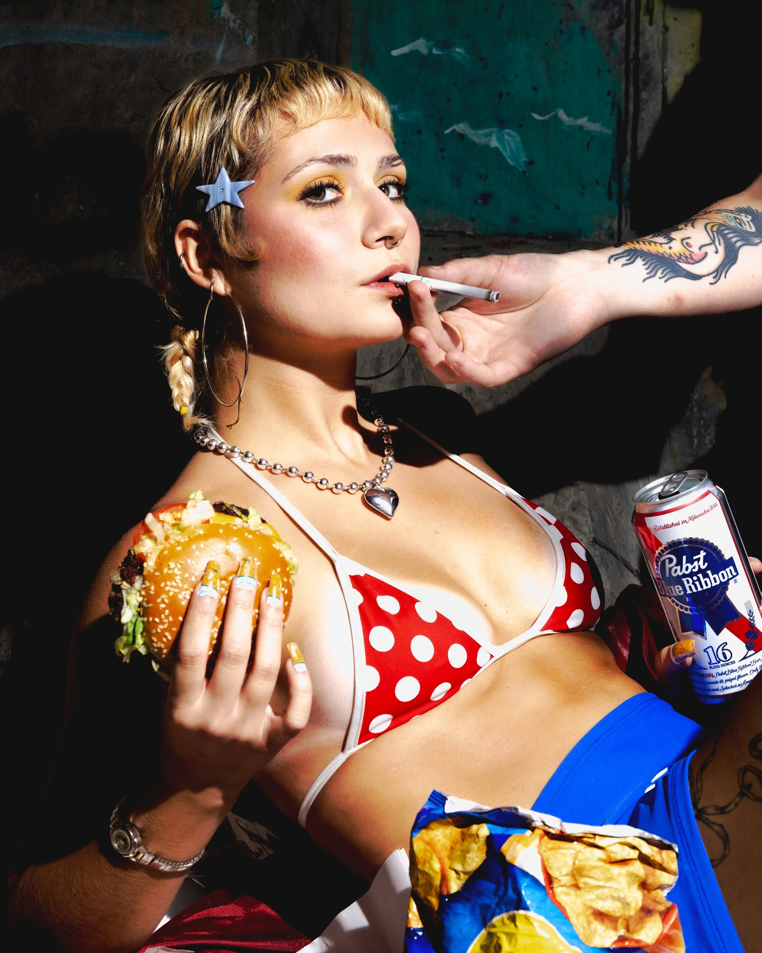 Director / Stylist: Natalie Gardner

Models: Julia Gerenza, Ethan Edwards
Photographer: Sierra Ritchie 