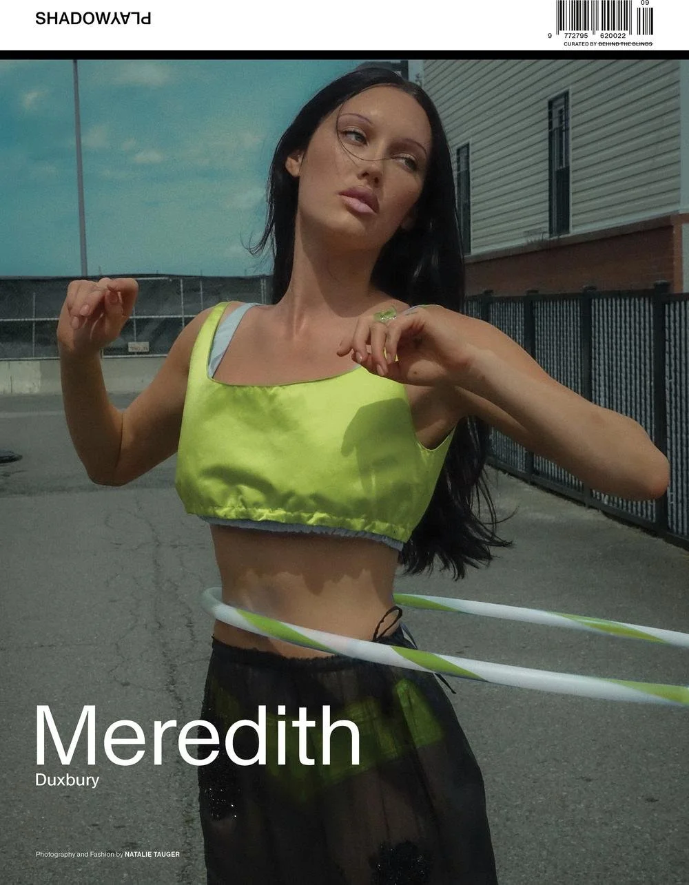Style Assisted Natalie Tauger for Meredith Duxbury's September 2026 cover for Shadowplay Magazine