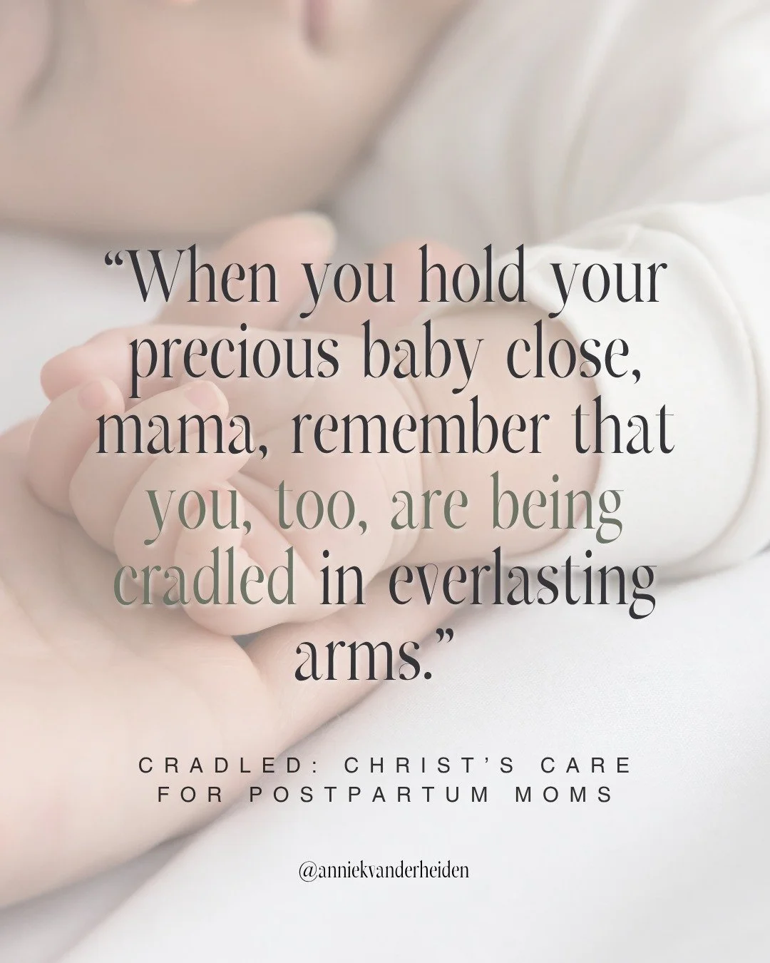 Postpartum is a hard and hidden season. But what kind of holy work is God doing in the places that no one else sees?

New mama, every part of you matters to Jesus. Your bleeding, broken body. Your sleep-deprived mind. Your confused and anxious heart.