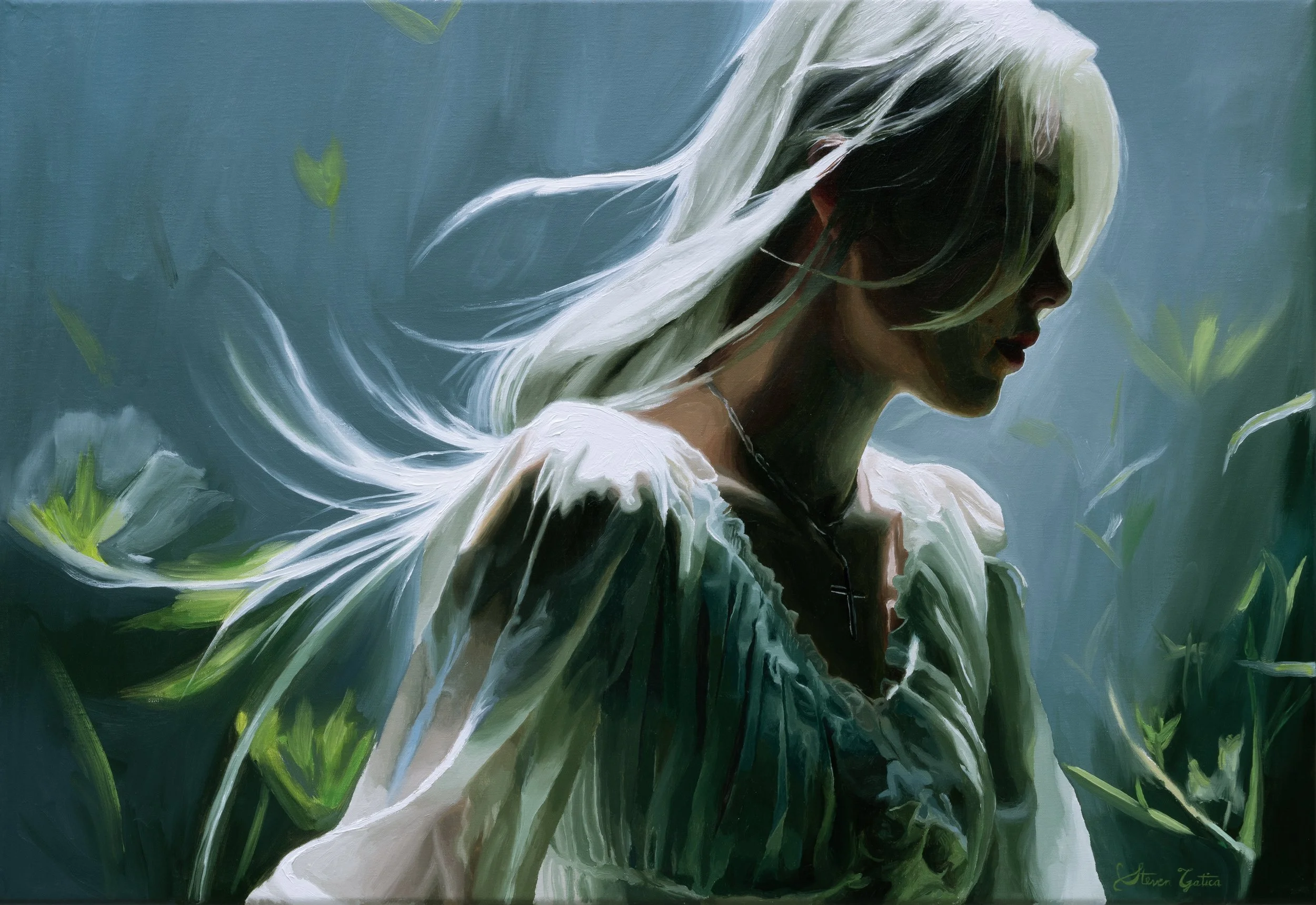 "You Alone" Oil on Linen, 20x30 inch