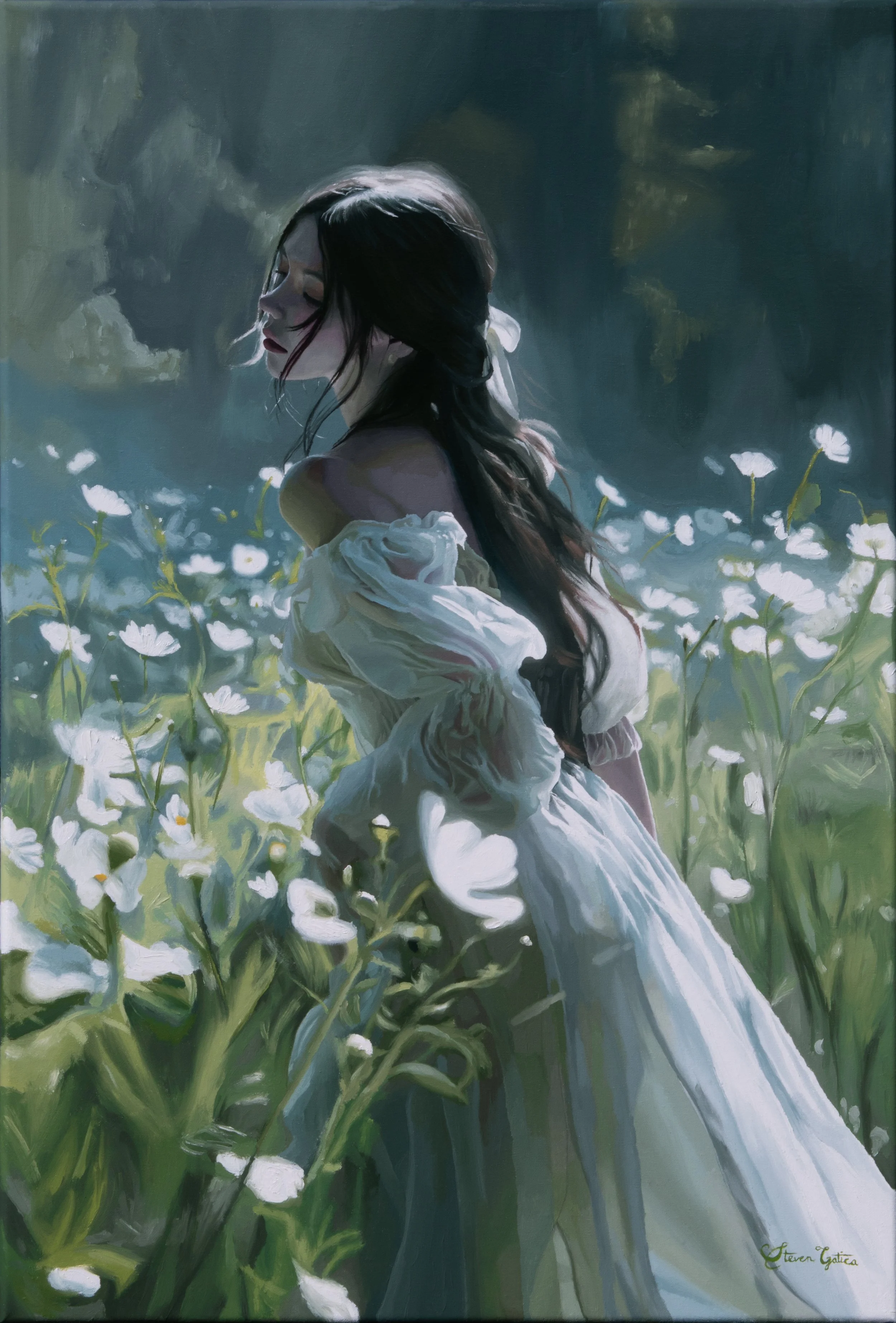 "Veiled Light" Oil on Linen, 20x30 inch