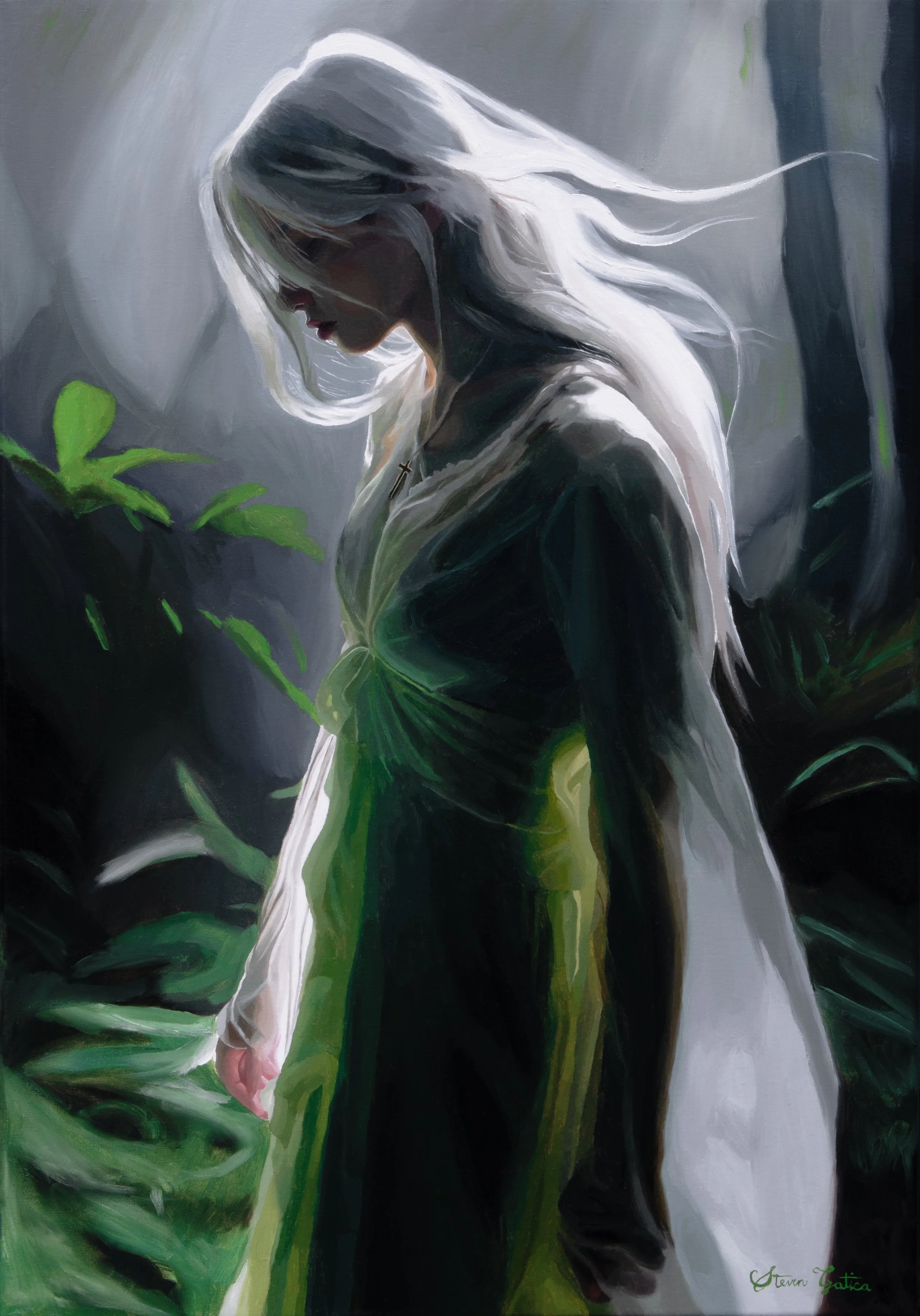 "Quiet Weight" Oil on Linen, 20x30 inch