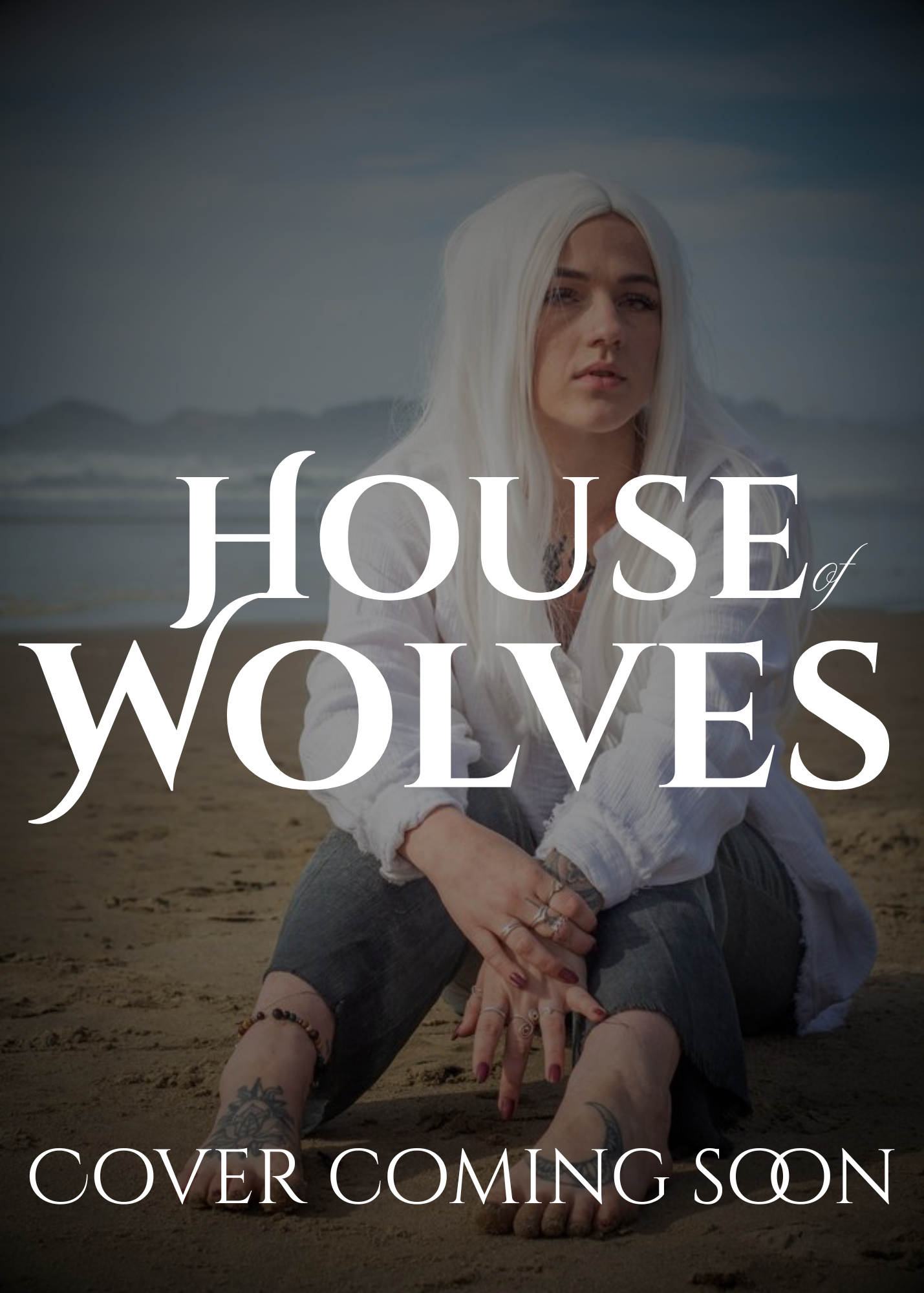 House of Wolves Preorder, cover coming soon. Image shows Razvan on a beach.
