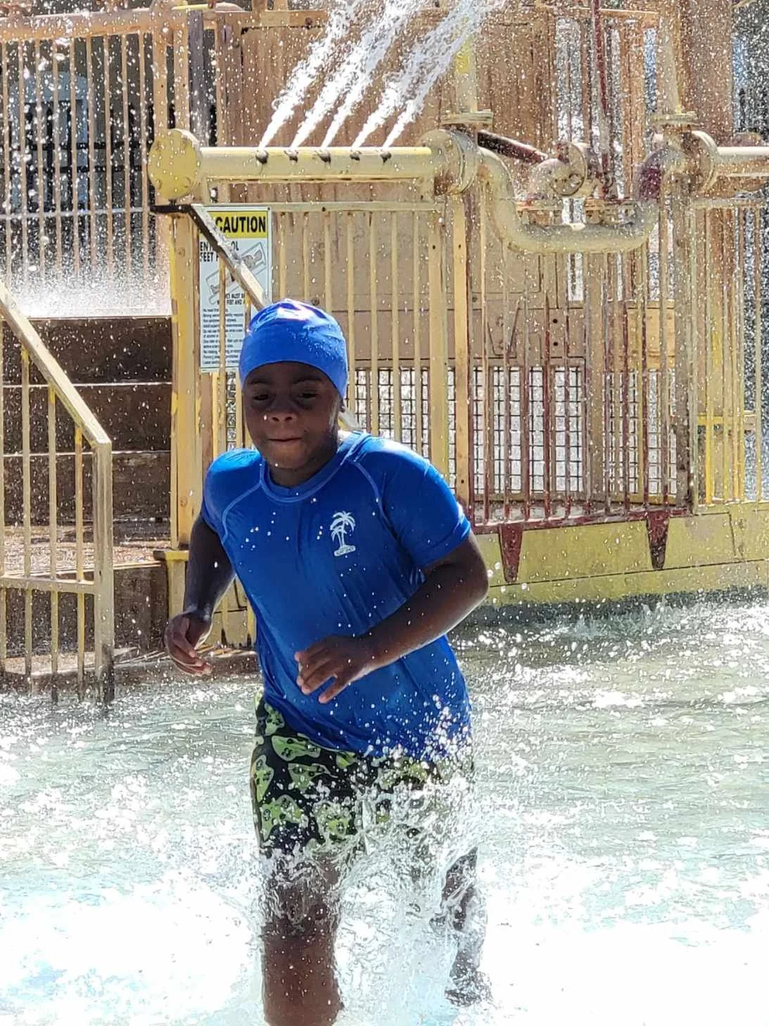 Splash time!