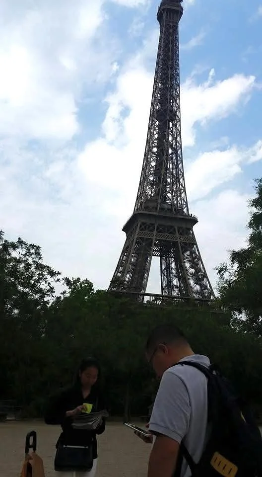 Eiffel Tower in Paris, France