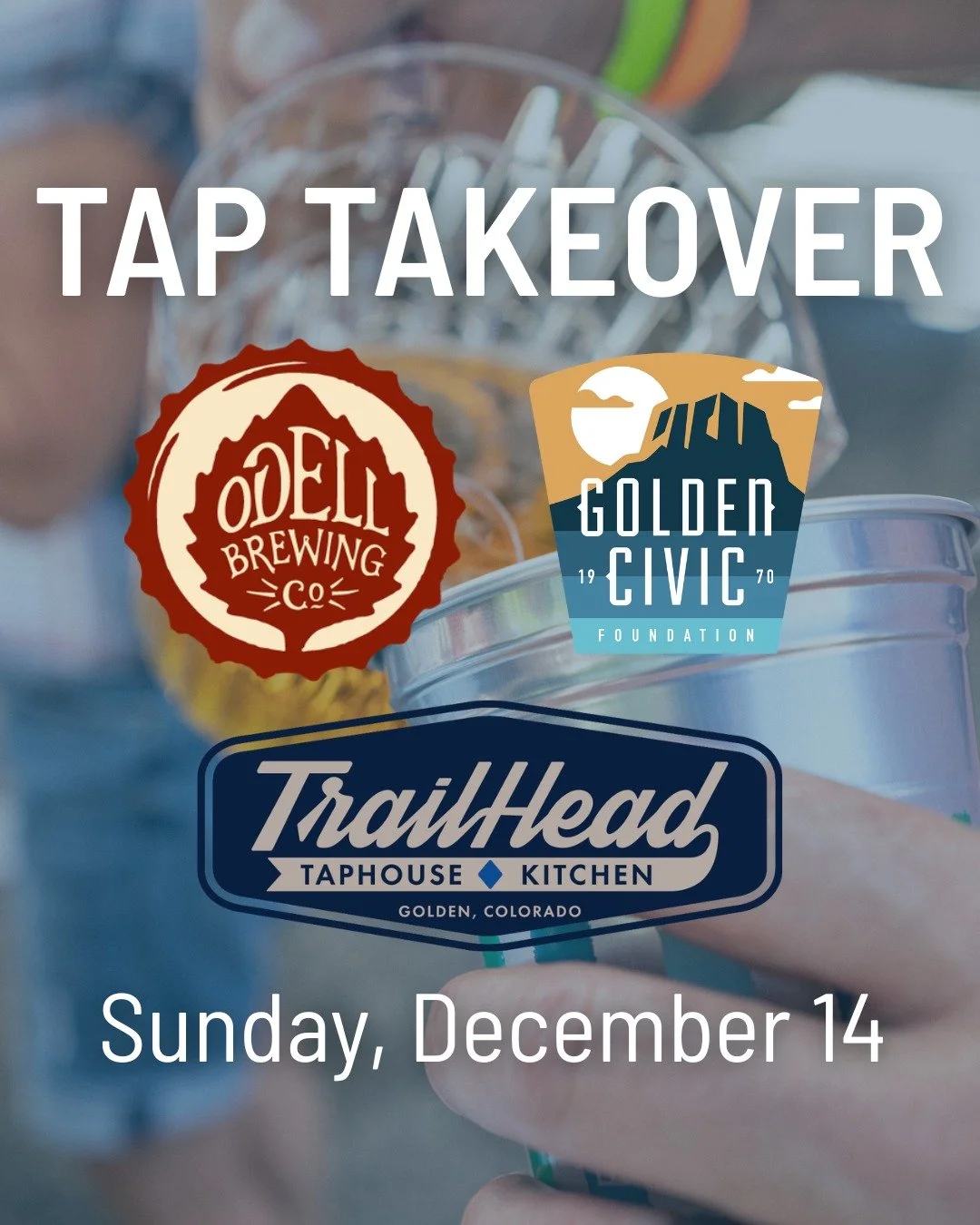 Support GCF and enter to win fun prizes at @trailheadtaphousegolden this Sunday the 14th 🍻 

Buy a $6 pint and be entered to win 2 @coppermtn day passes or an @odellbrewing swag bag with all proceeds benefitting GCF!

#ForTheGoodOfGolden