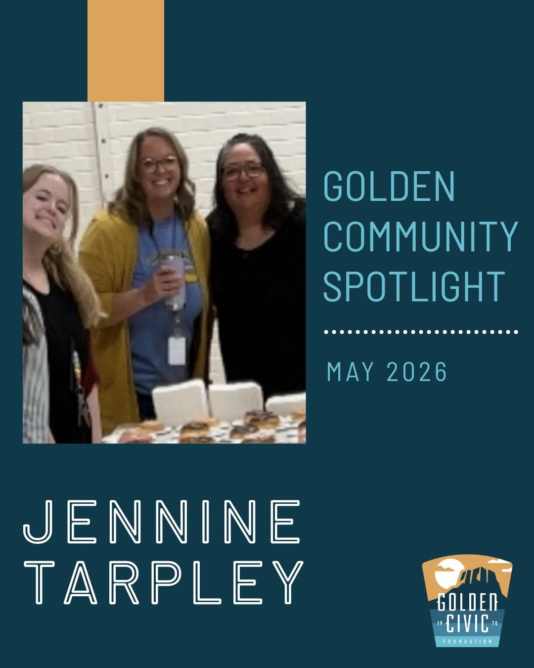 ✨Meet our May Community Leader, Jennine Tarpley! 

Jennine describes her role as Principal of Welchester Elementary School as a privilege. With over a decade of experience at the school, Jennine has witnessed the powerful collaborative spirit of Gold