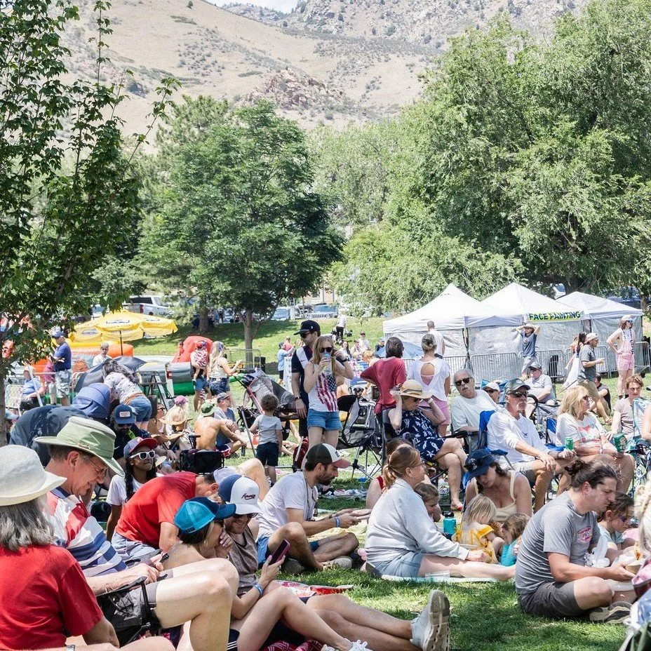 🎆 On July 4th, the @golden_lions_club marked 54 years of bringing our community together at Lions Park. 

Amid the music, bounce houses, and picnic blankets, GCF's Executive Director issued a challenge to the crowd: let's form a more perfect Golden 