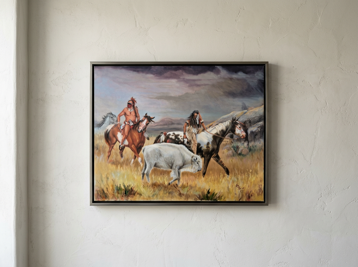 "Sacred Rescue" 20x24, Original Oil on Canvas