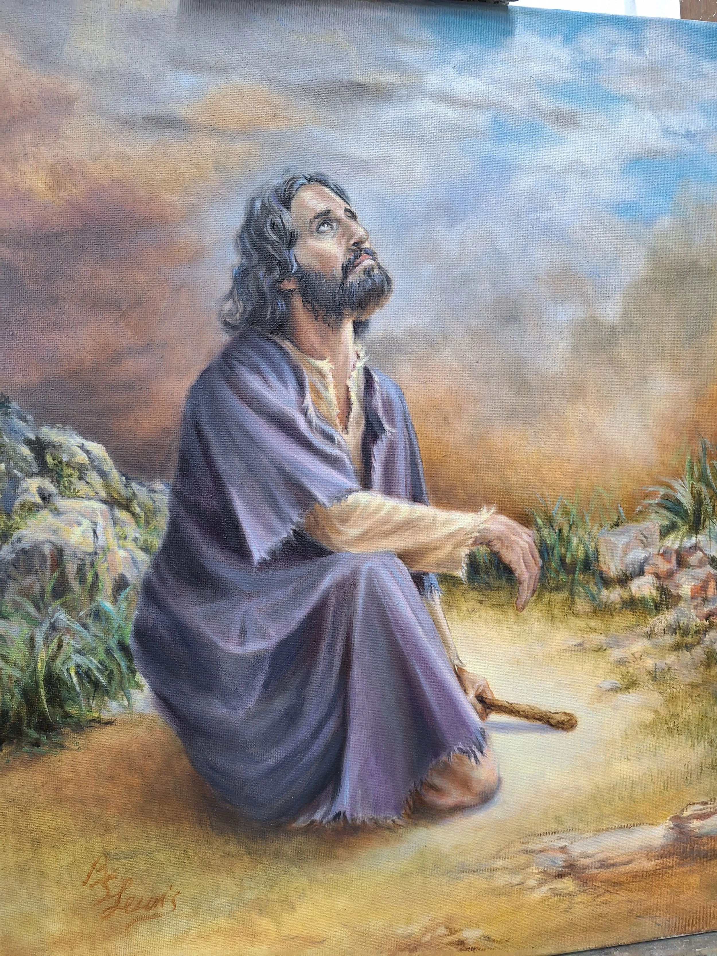 "Christ in Prayer"  16x20