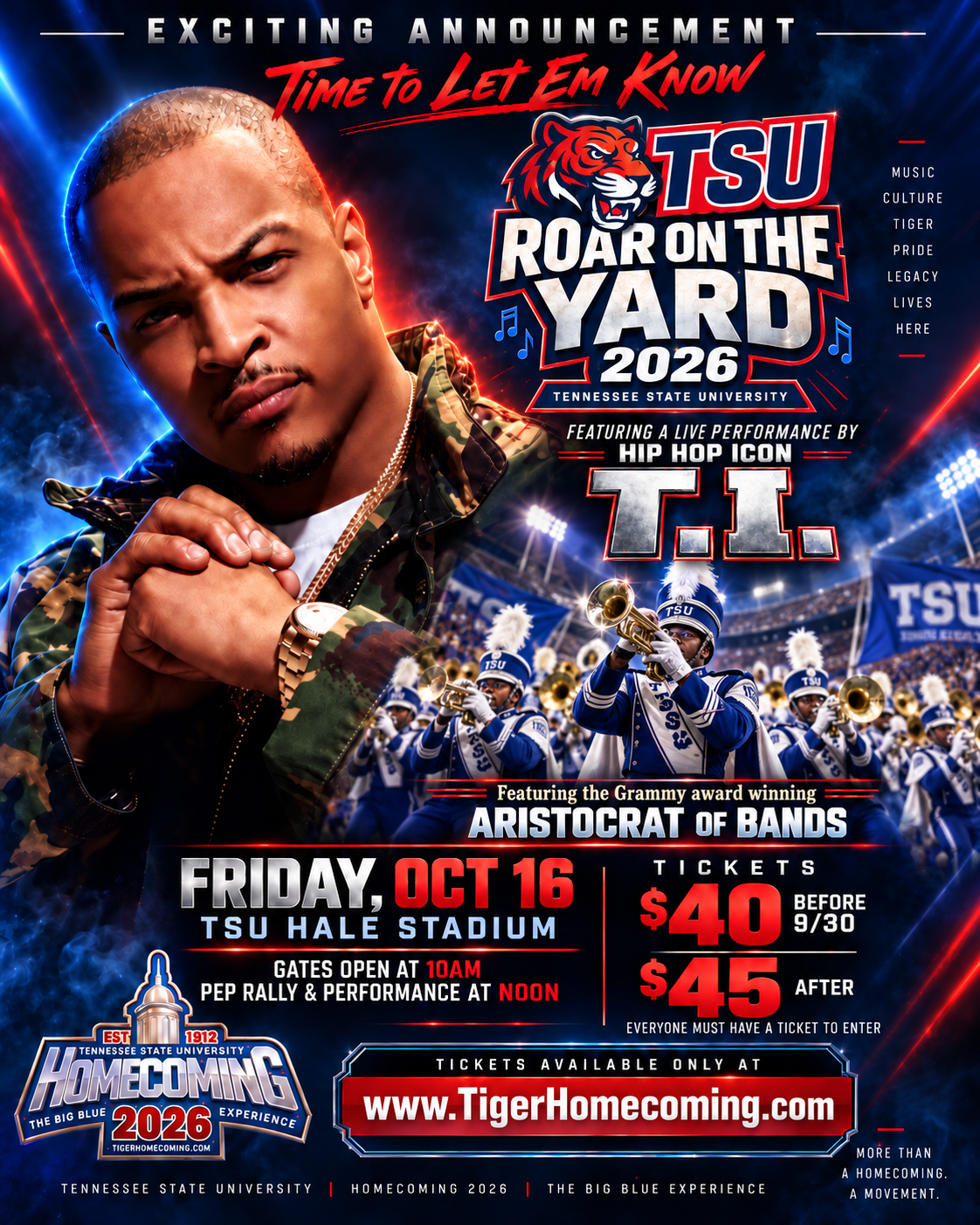 Roar on The Yard