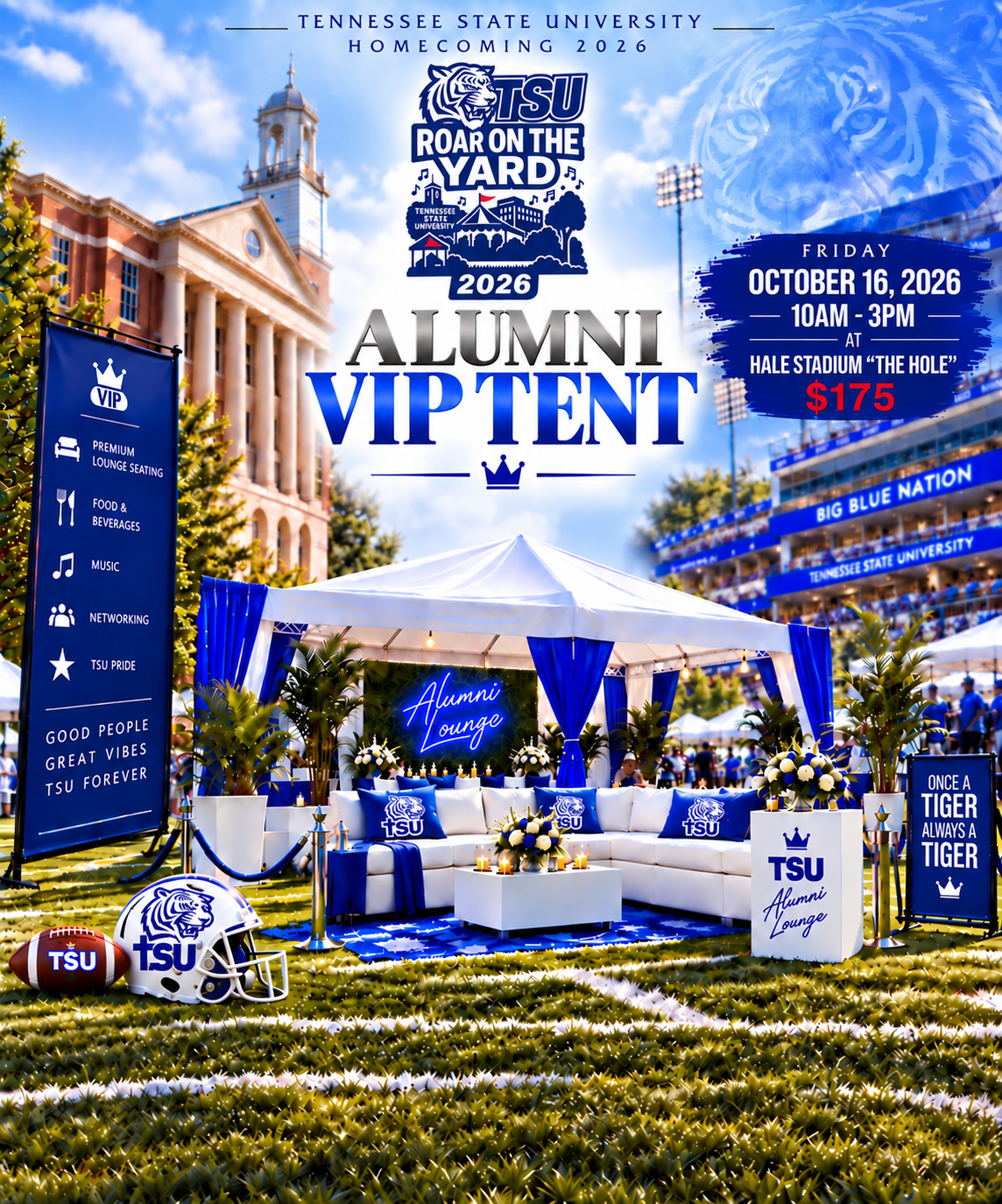 Alumni VIP Tent - Roar on the Yard