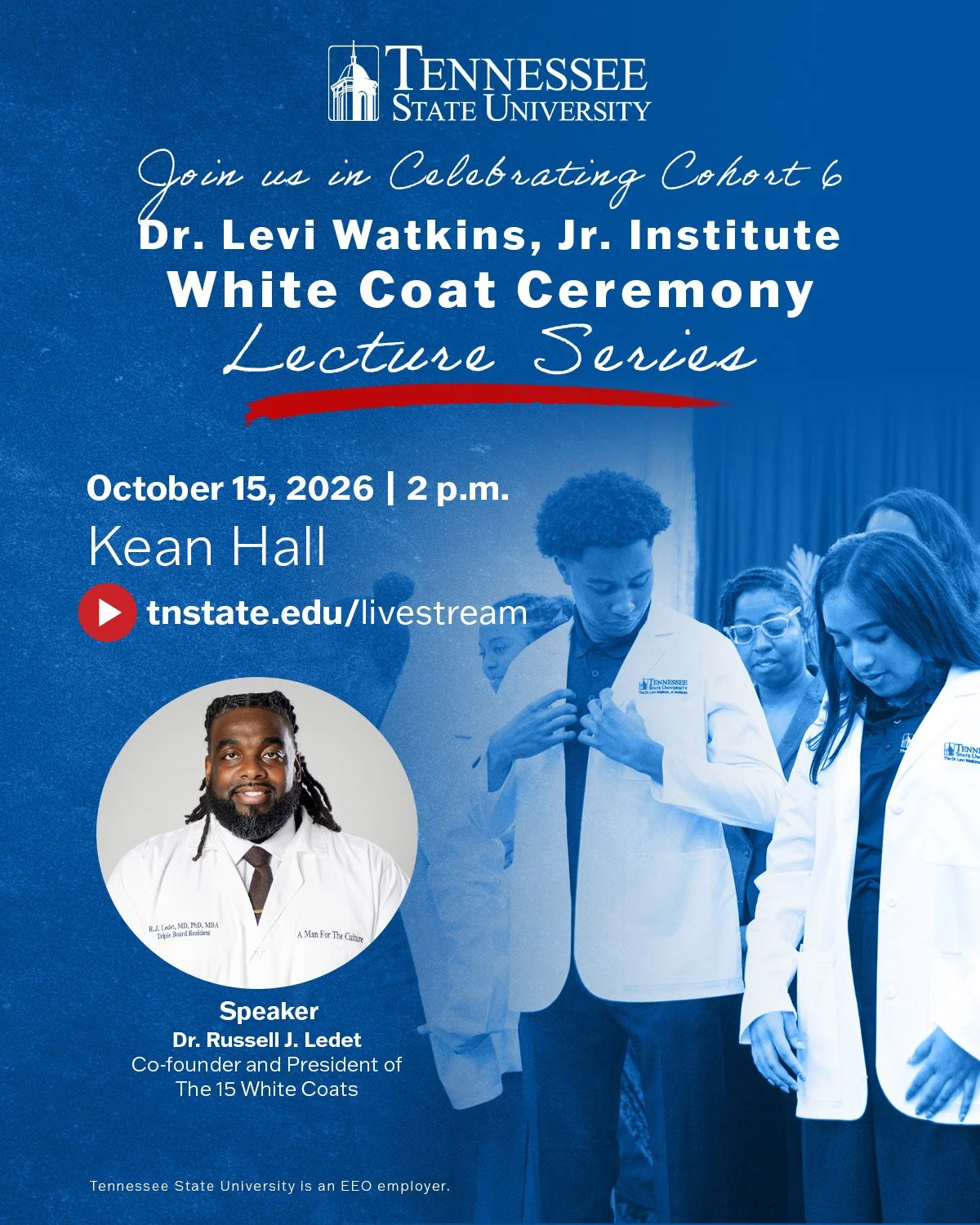 Dr. Levi Watkins Jr. Institute White Coat Ceremony