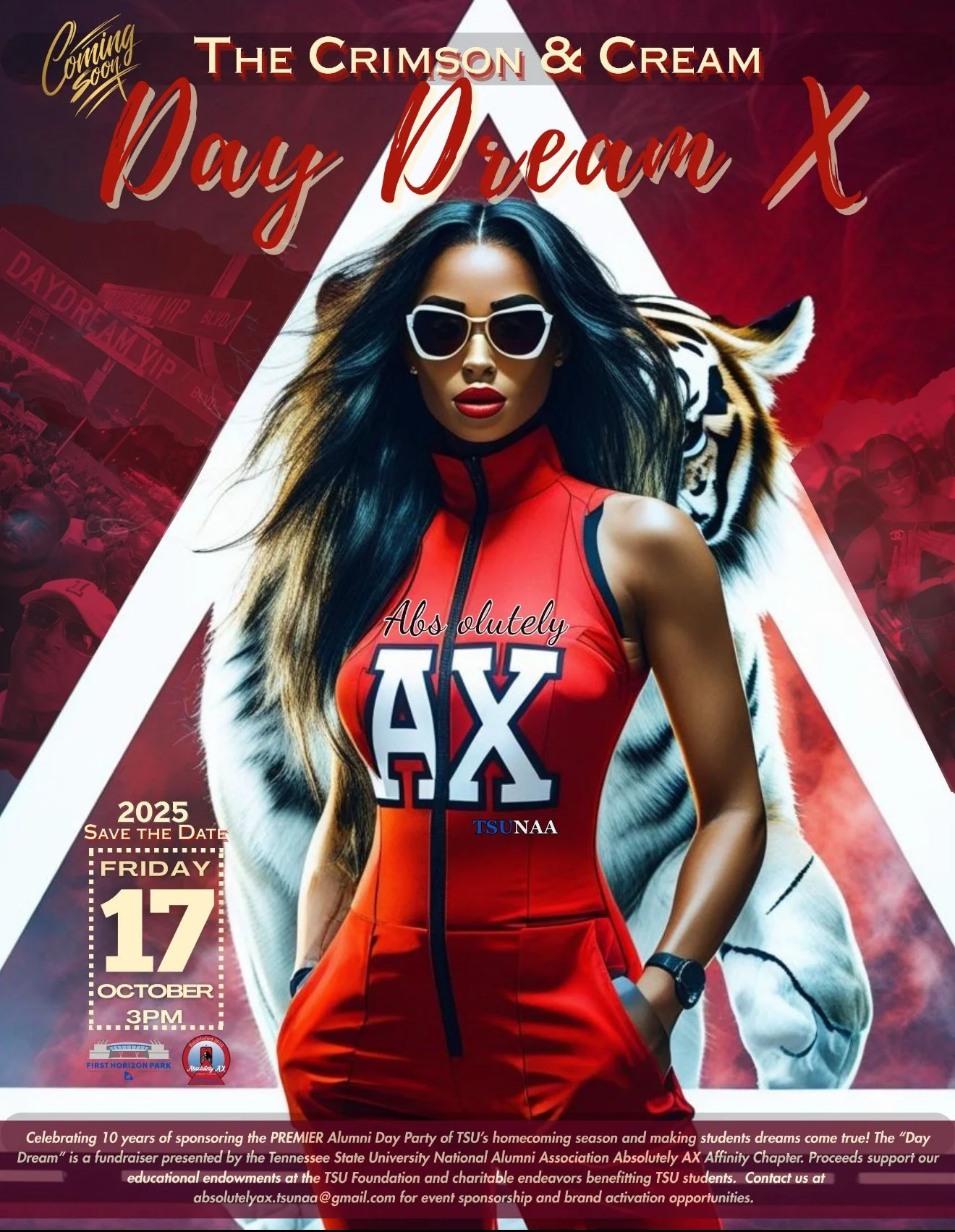 Crimson & Cream Day Dream X