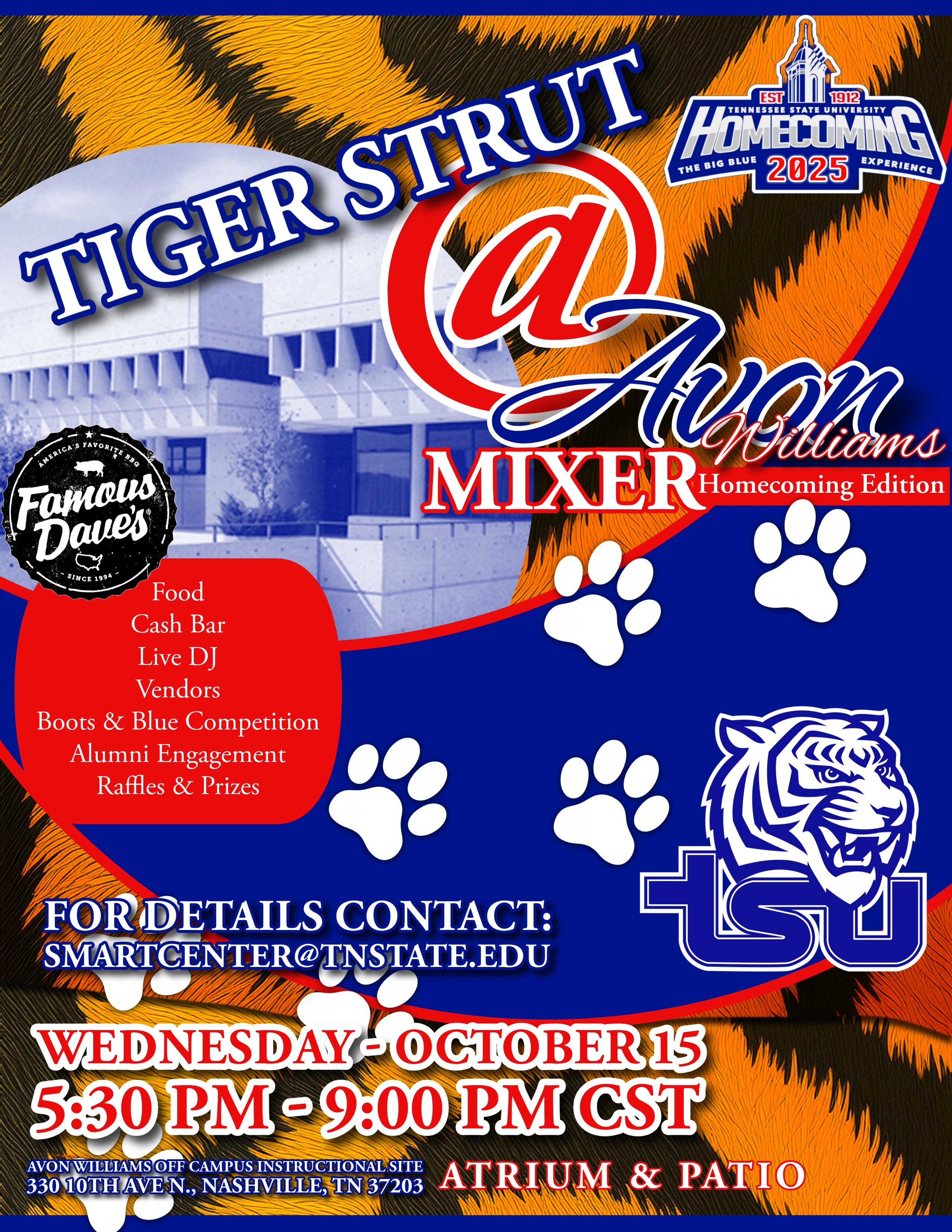 Tiger Strut Mixer @ Avon Williams Mixer