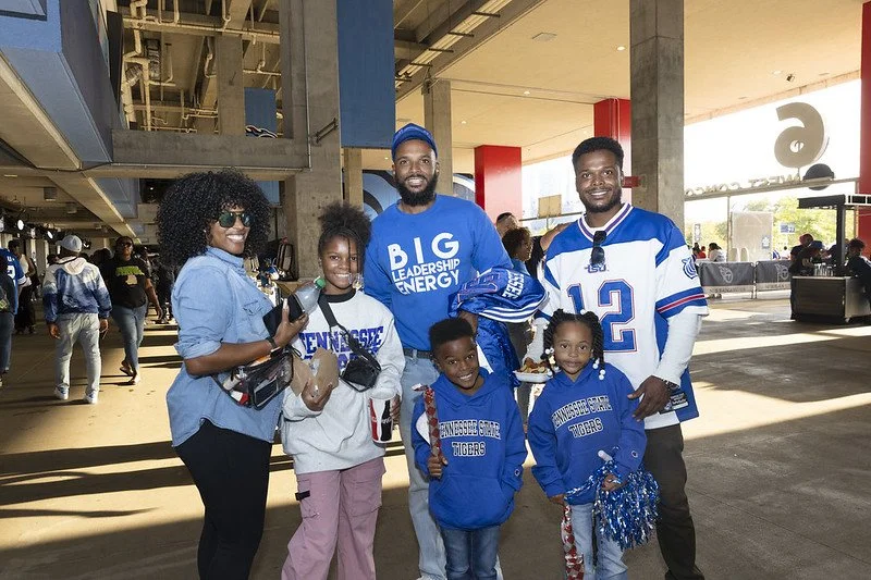 TSU alumni celebrating Homecoming