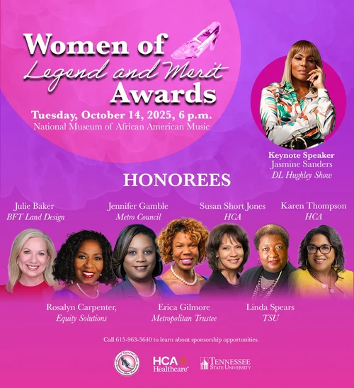 Women of Legend & Merit flyer