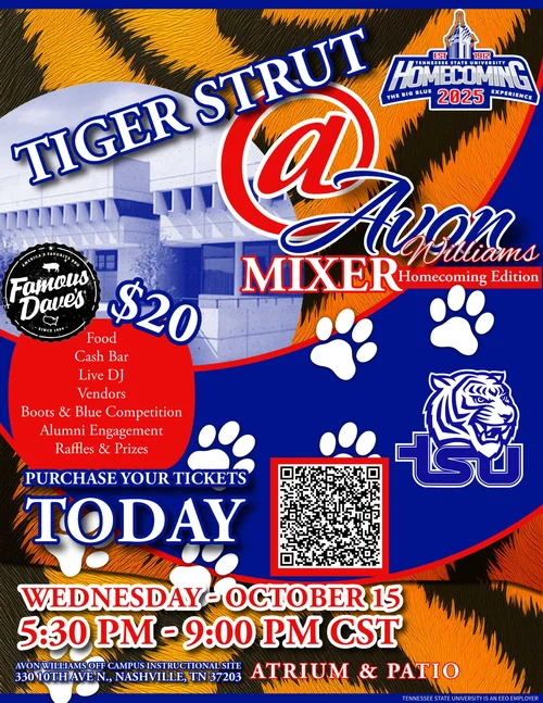 Tiger Strut Mixer flyer