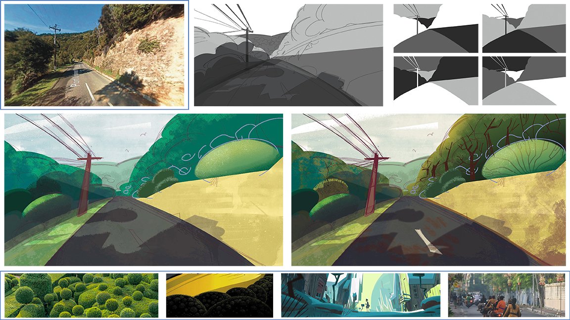 Sample portfolio illustration