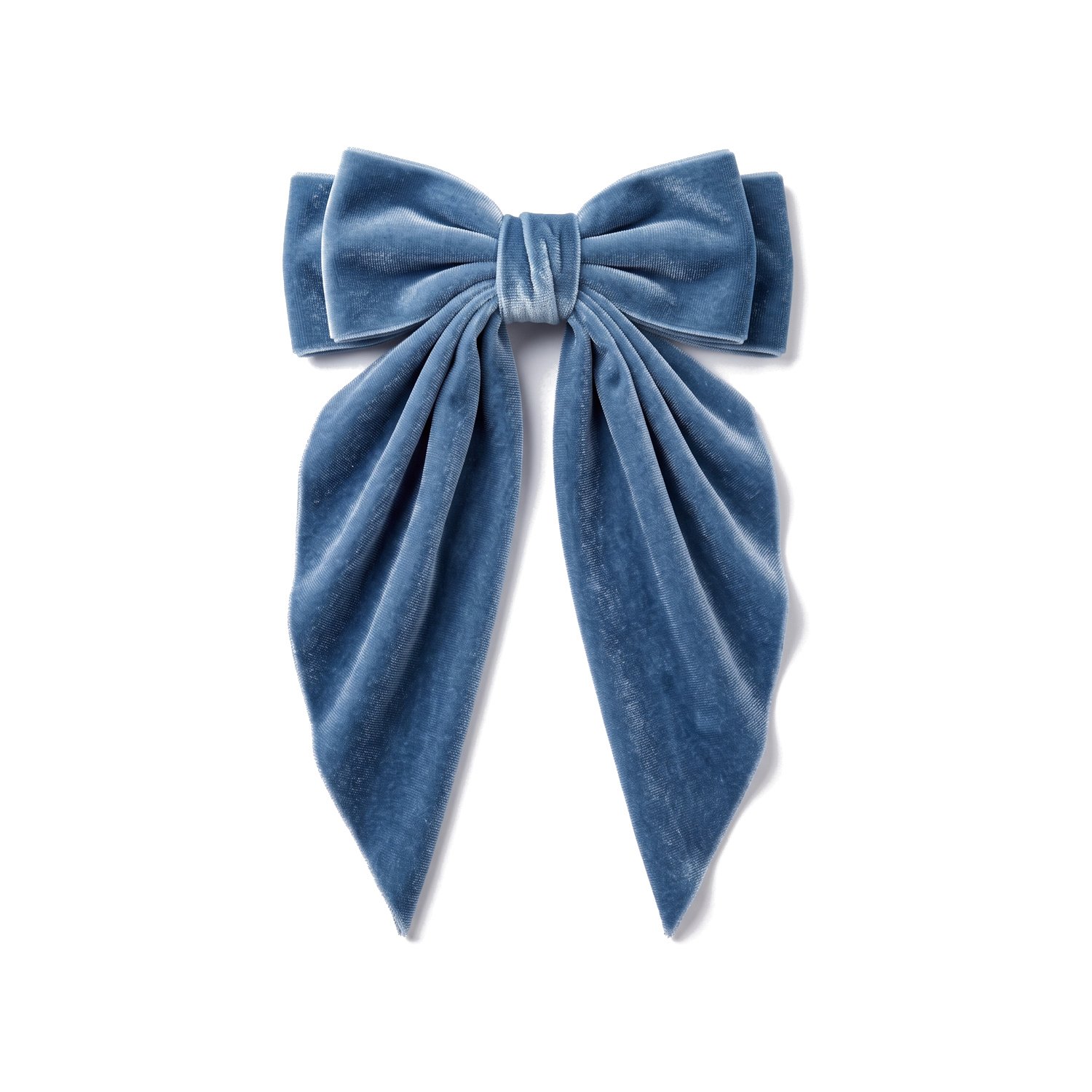 Blue Belle Statement Bow — Powder Blue