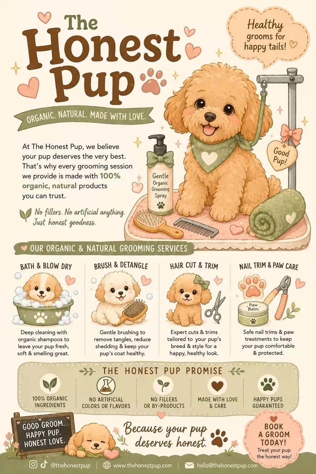 Dog grooming ❤️🐶