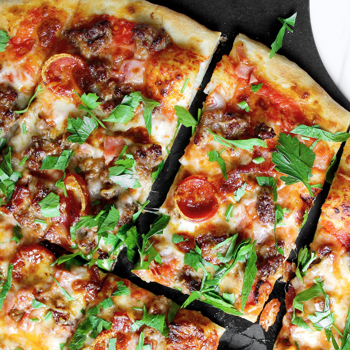 Thursday Night Pizza, a recipe website by Peggy Paul Casella